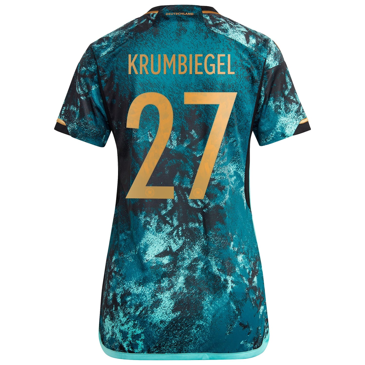 Germany National Team Away Jersey Shirt 2023 player Paulina Krumbiegel 27 printing for Women