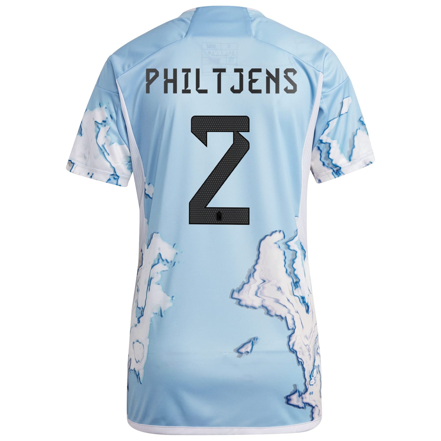 Belgium National Team Away Jersey Shirt 2023 player Davina Philtjens 2 printing for Women