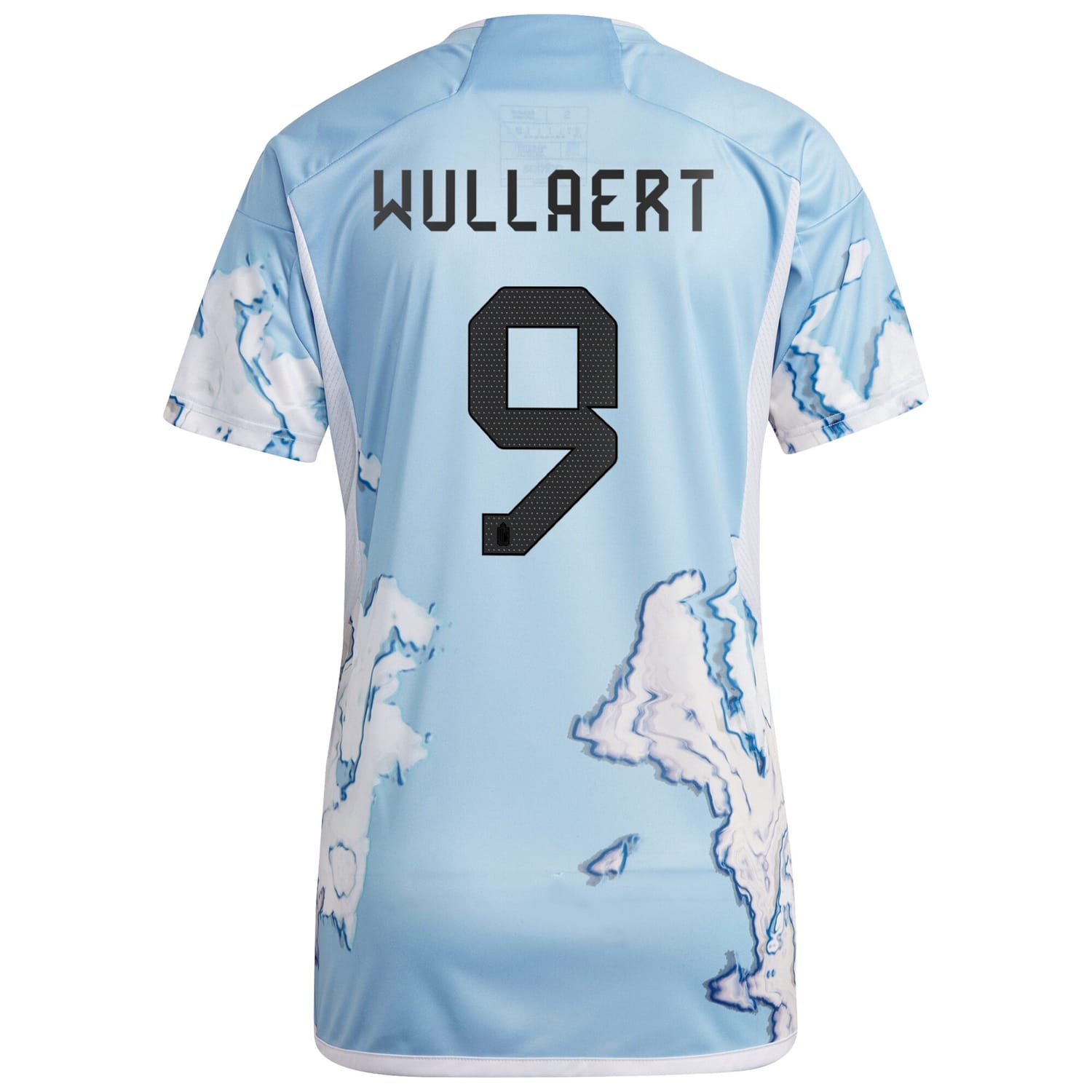 Belgium National Team Away Jersey Shirt 2023 player Wullaert 9 printing for Women