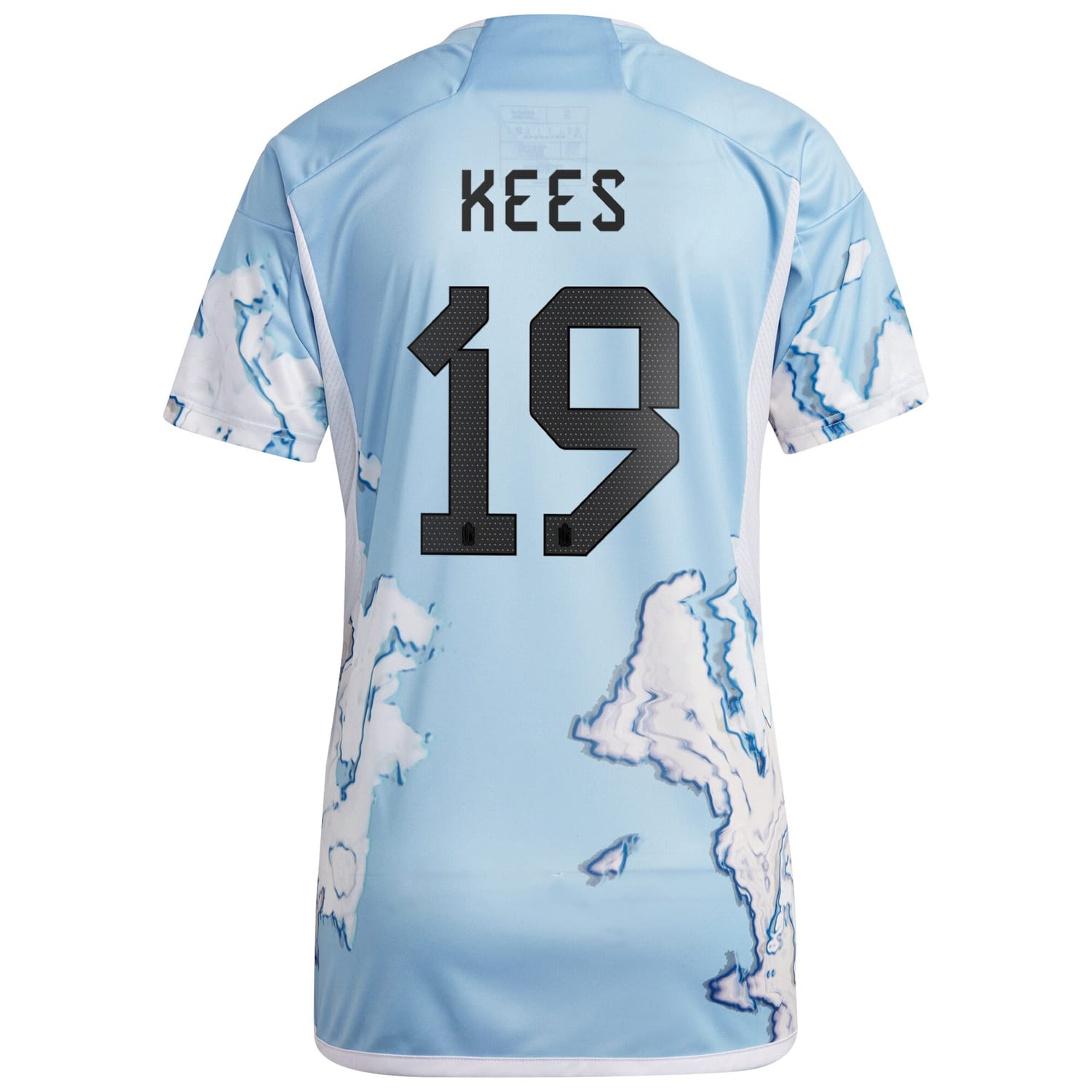 Belgium National Team Away Jersey Shirt 2023 player Sari Kees 19 printing for Women