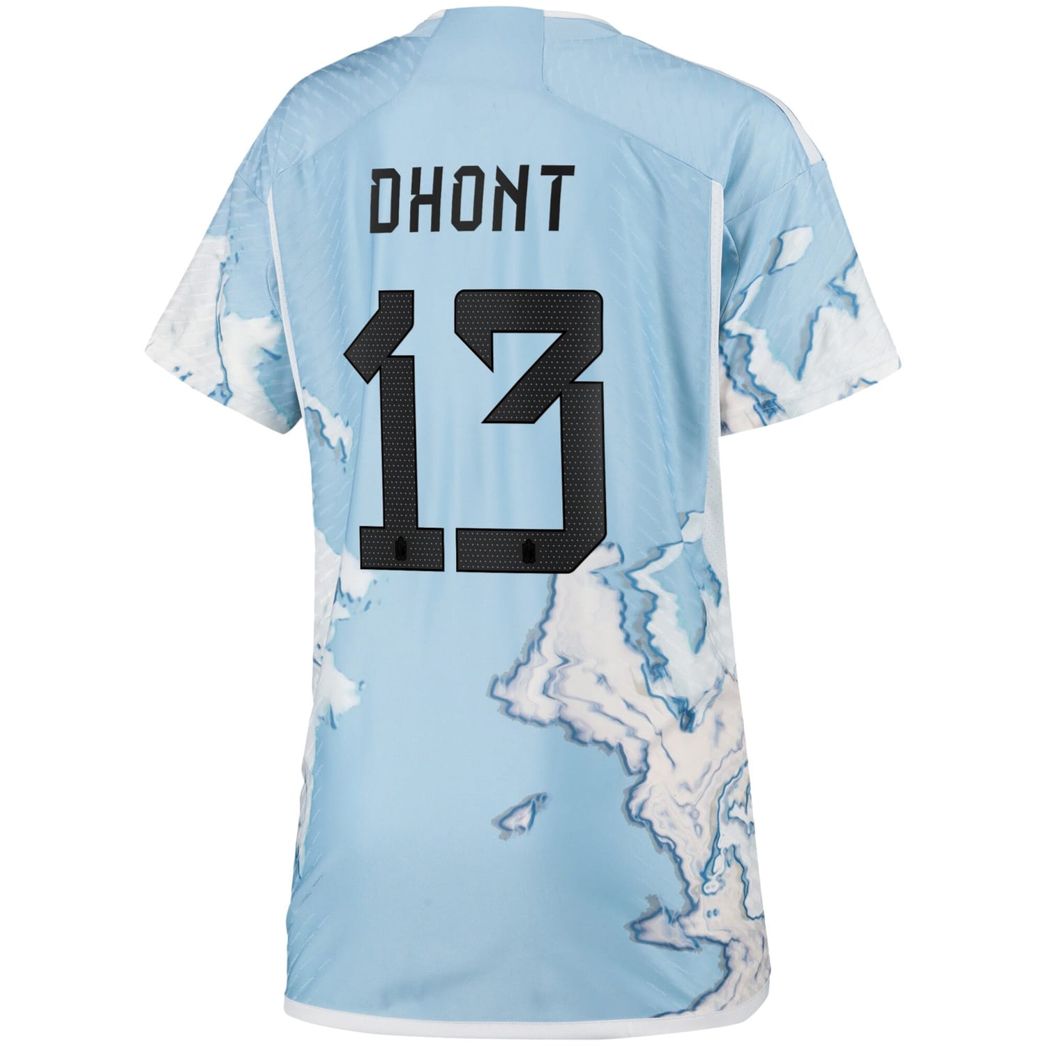 Belgium National Team Away Authentic Jersey Shirt 2023 player Elena Dhont 13 printing for Women