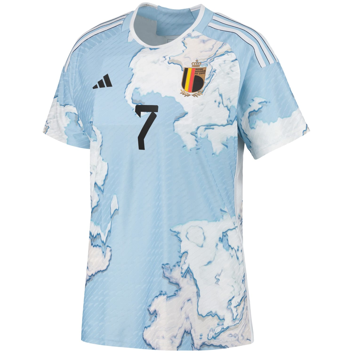 Belgium National Team Away Authentic Jersey Shirt 2023 player Hannah Eurlings 7 printing for Women