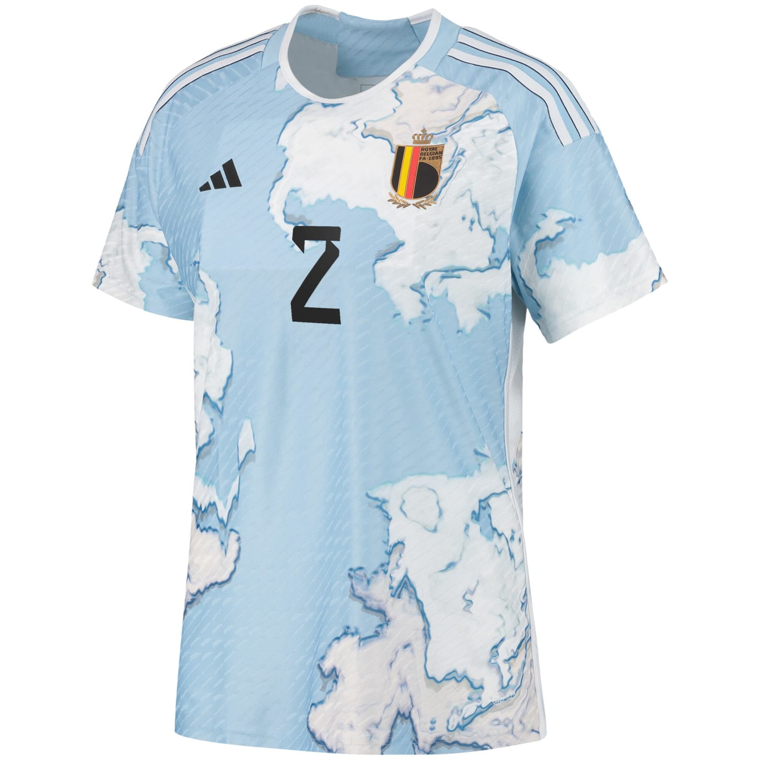 Belgium National Team Away Authentic Jersey Shirt 2023 player Davina Philtjens 2 printing for Women