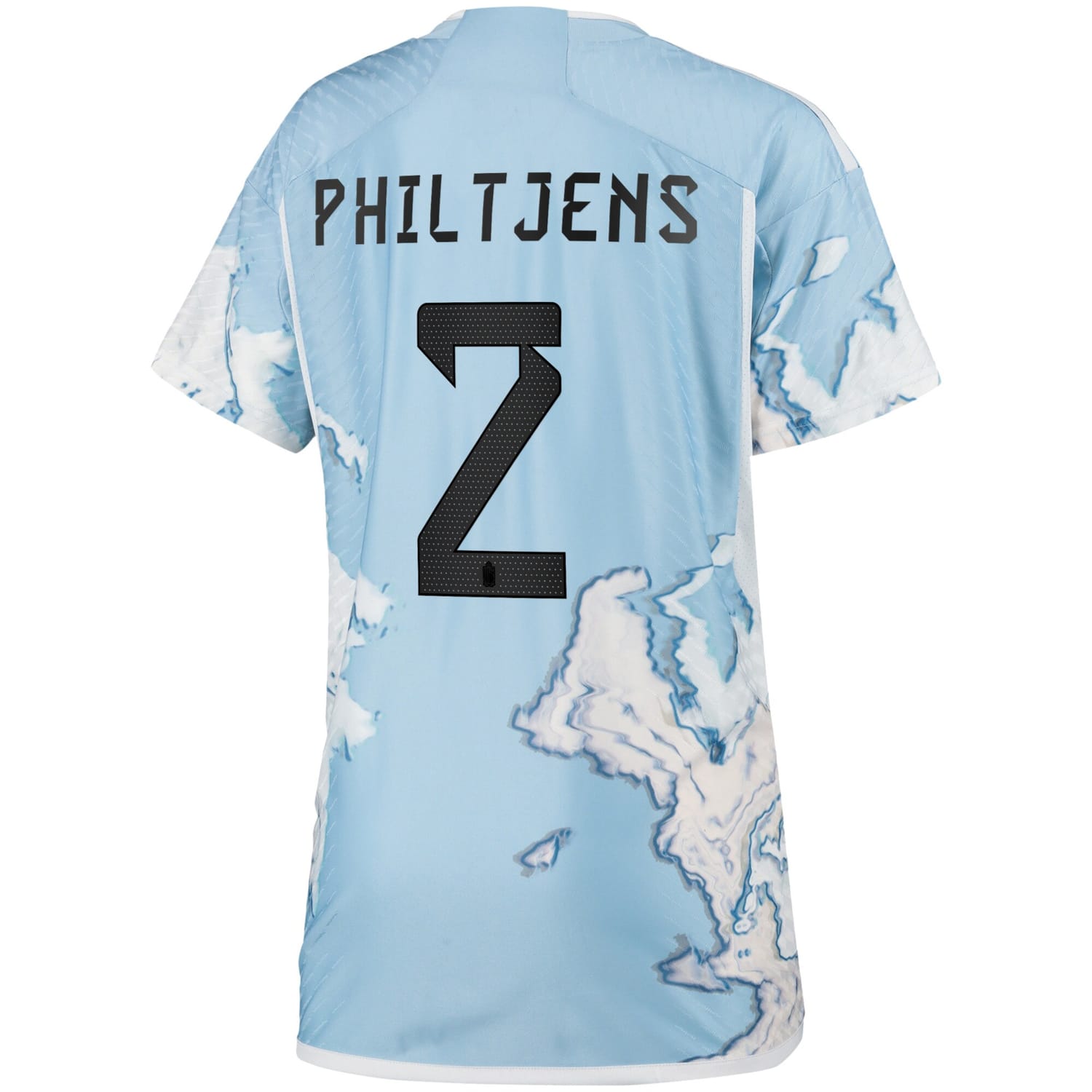 Belgium National Team Away Authentic Jersey Shirt 2023 player Davina Philtjens 2 printing for Women