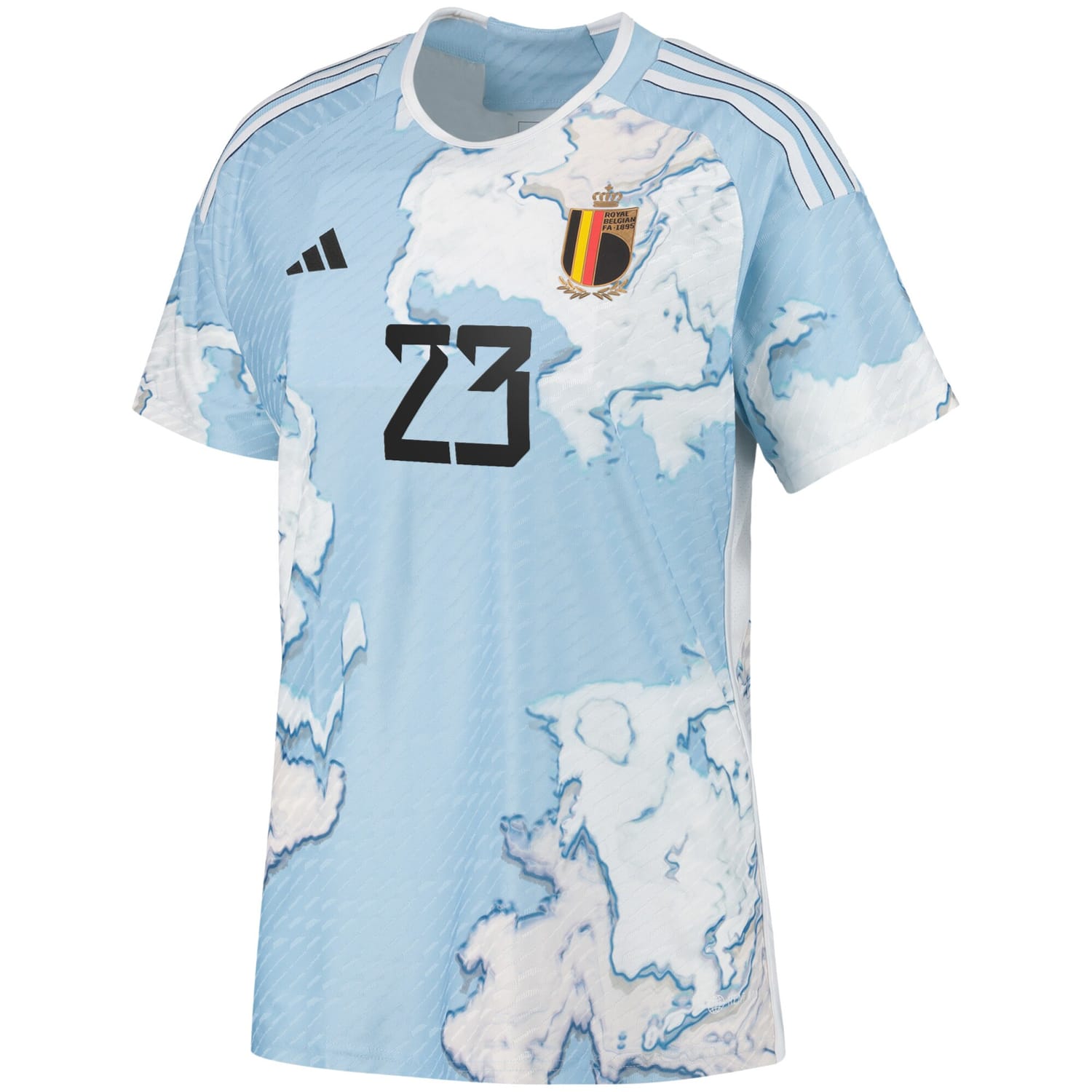 Belgium National Team Away Authentic Jersey Shirt 2023 player Kassandra Missipo 23 printing for Women