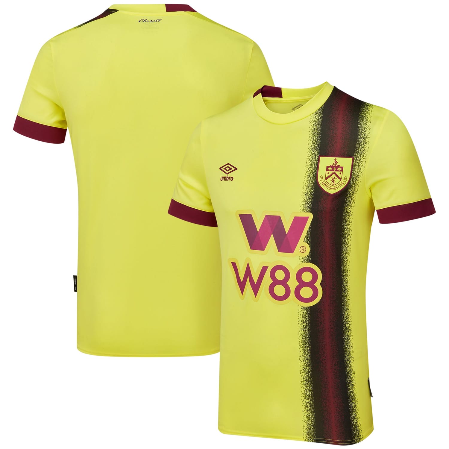 Premier League Burnley Away Jersey Shirt 2023-24 for Men