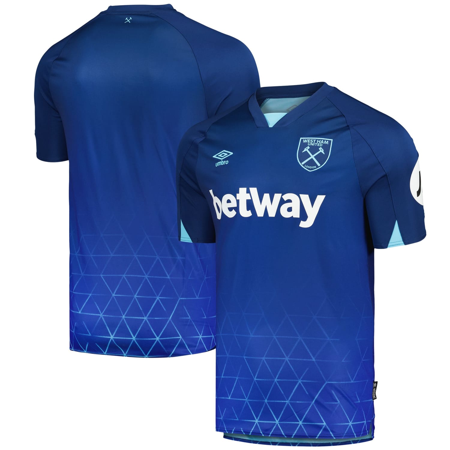 Premier League West Ham United Third Jersey Shirt 2023-24 for Men