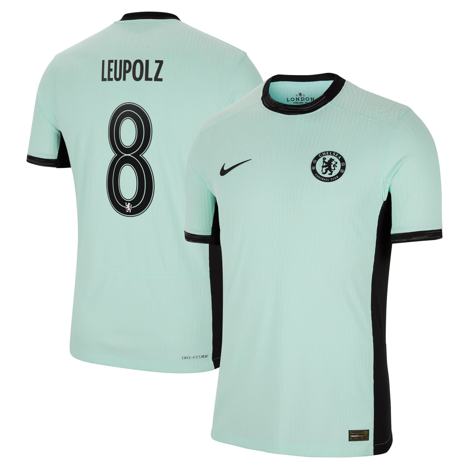 Premier League Chelsea Third Authentic Jersey Shirt 2023-24 player Melanie Leupolz 8 printing for Men