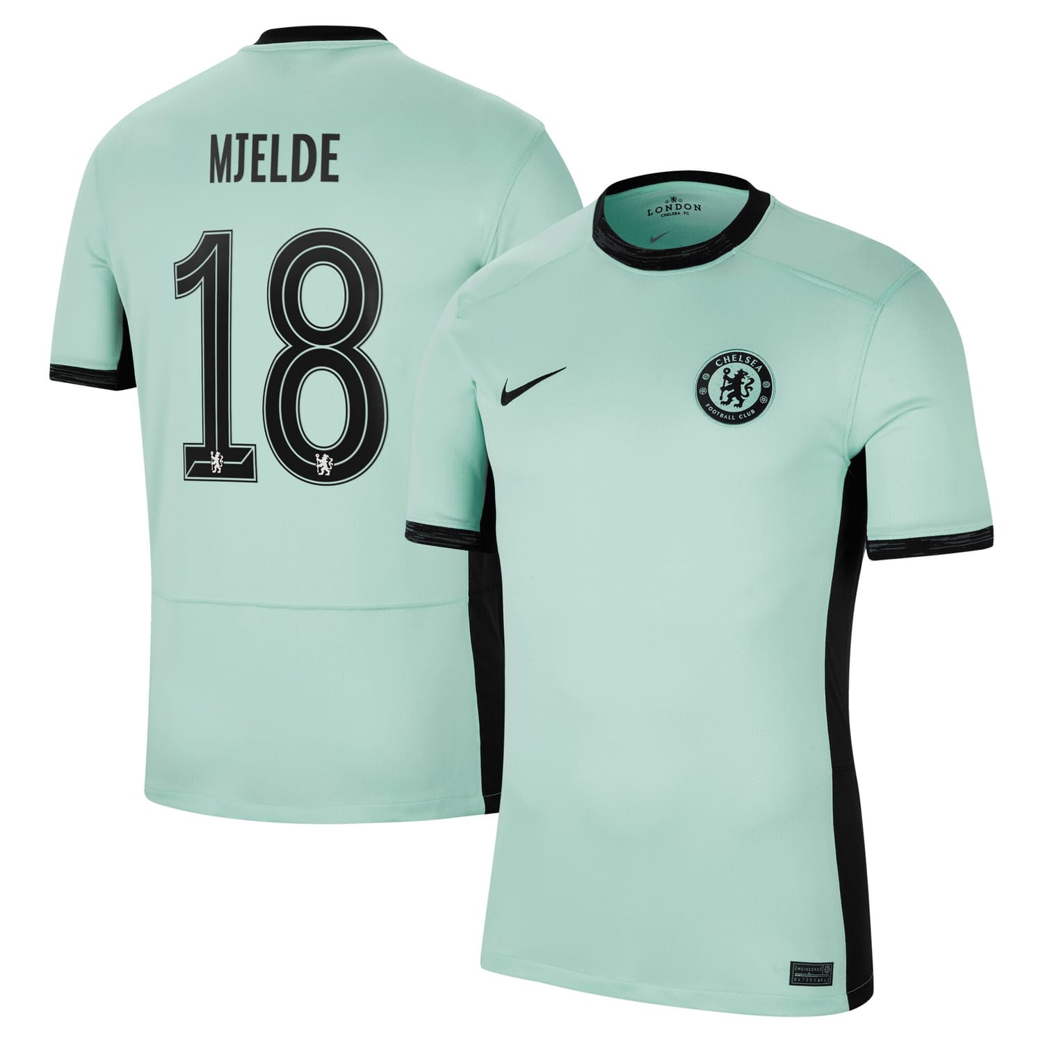 Premier League Chelsea Third Jersey Shirt 2023-24 player Maren Mjelde 18 printing for Men