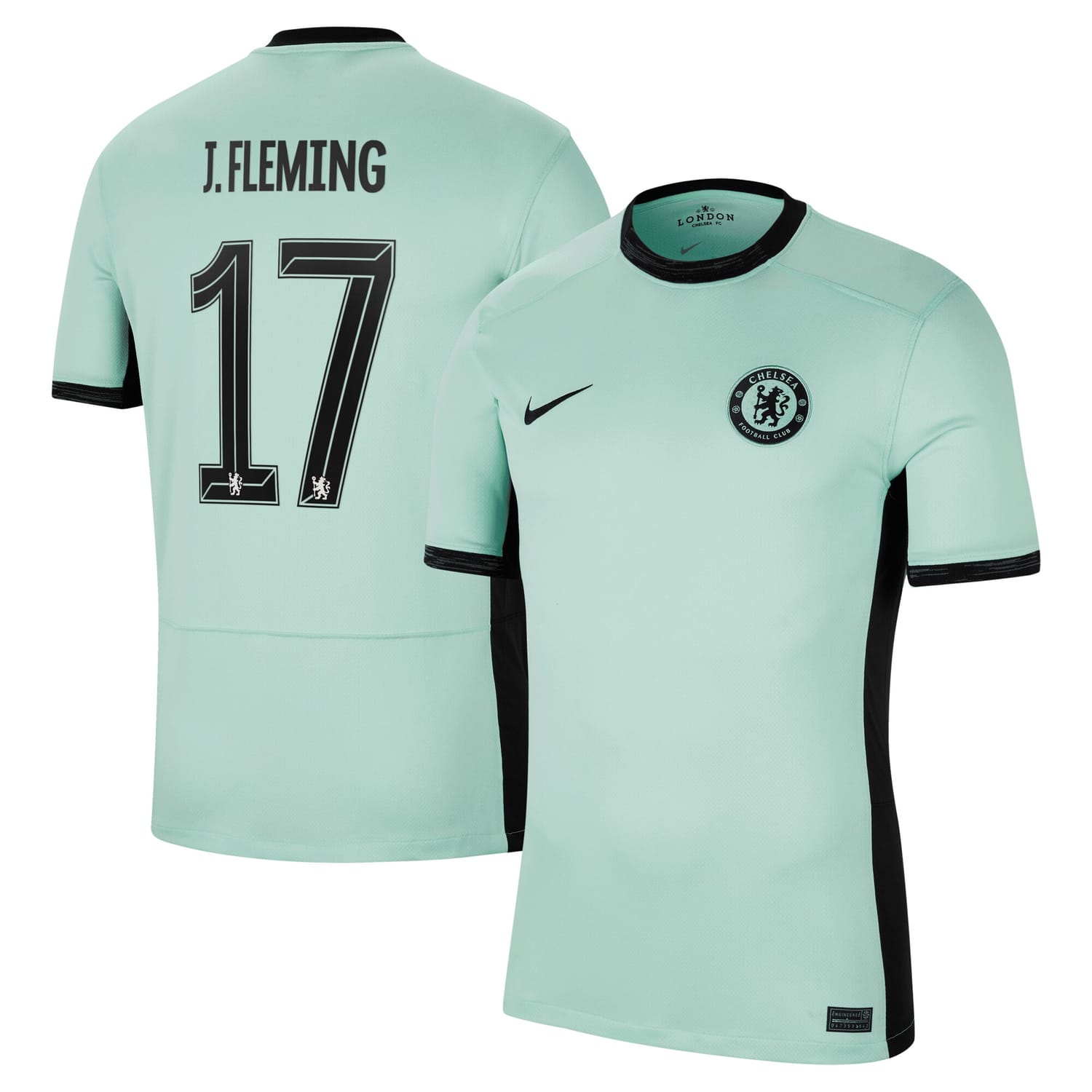 Premier League Chelsea Third Jersey Shirt 2023-24 player Jessie Fleming 17 printing for Men