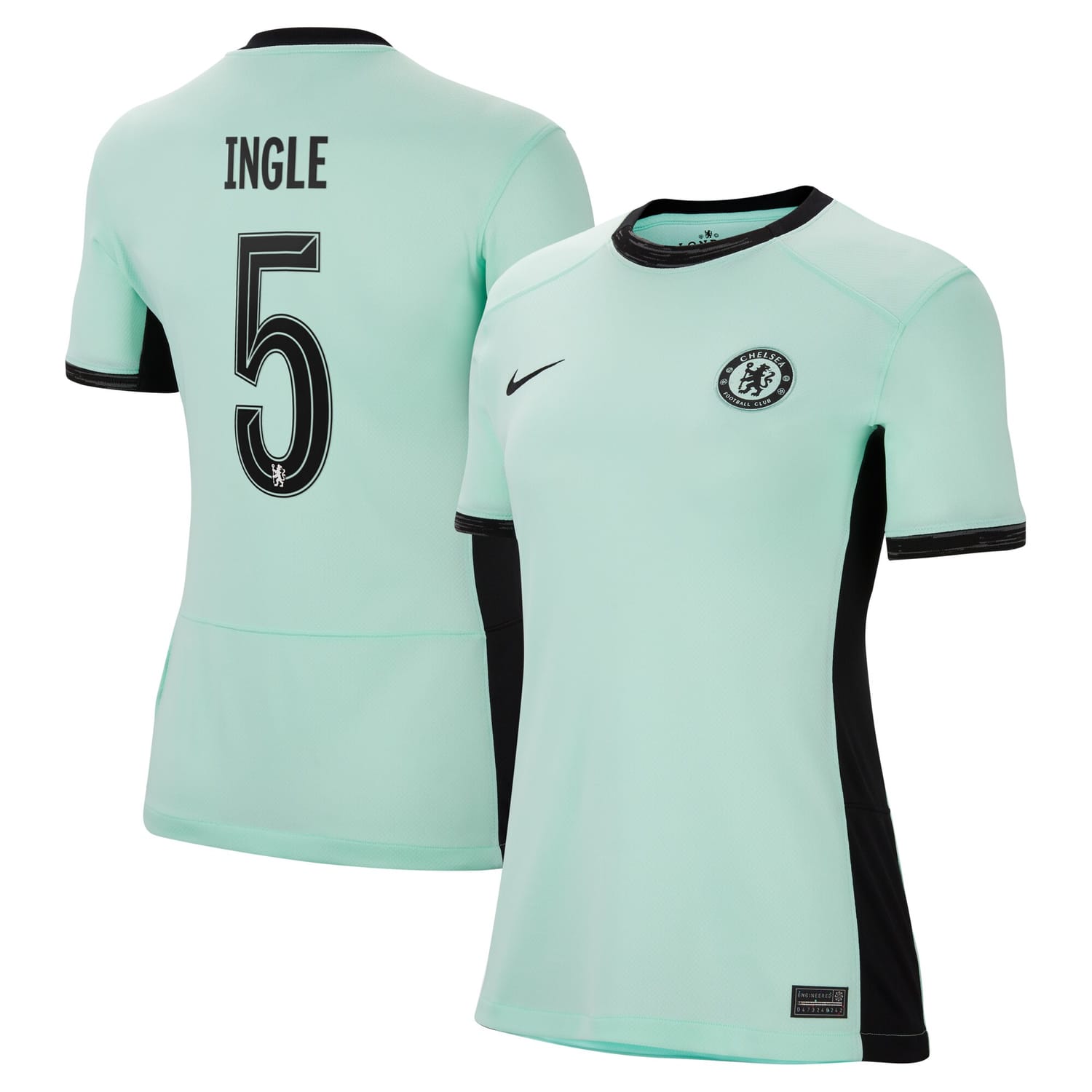Premier League Chelsea Third Jersey Shirt 2023-24 player Sophie Ingle 5 printing for Women