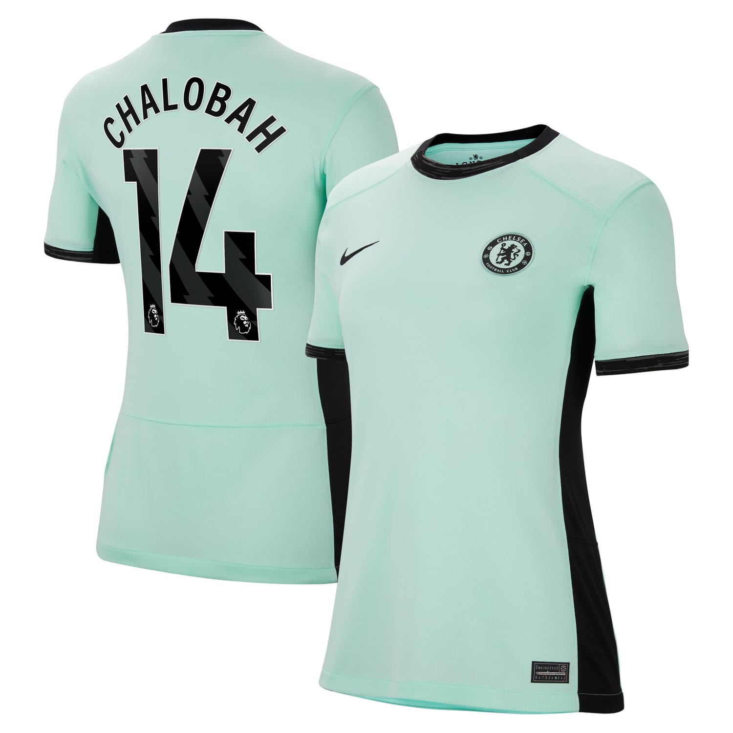 Premier League Chelsea Third Jersey Shirt 2023-24 player Trevoh Chalobah 14 printing for Women