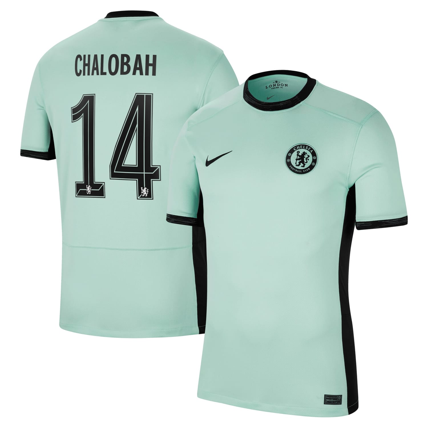 Premier League Chelsea Third Cup Jersey Shirt 2023-24 player Trevoh Chalobah 14 printing for Men