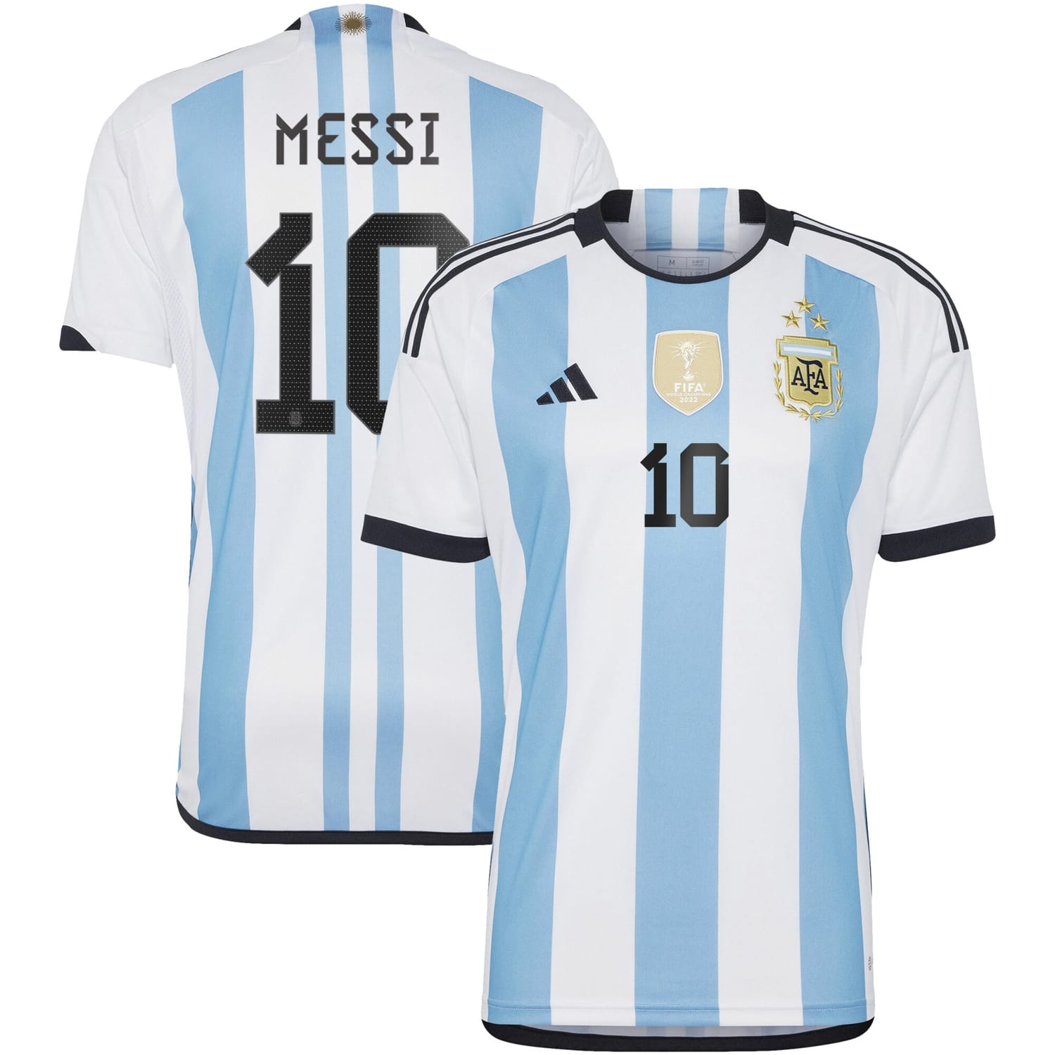 Argentina National Team Home Jersey Shirt 2023 player Lionel Messi 10 printing for Men