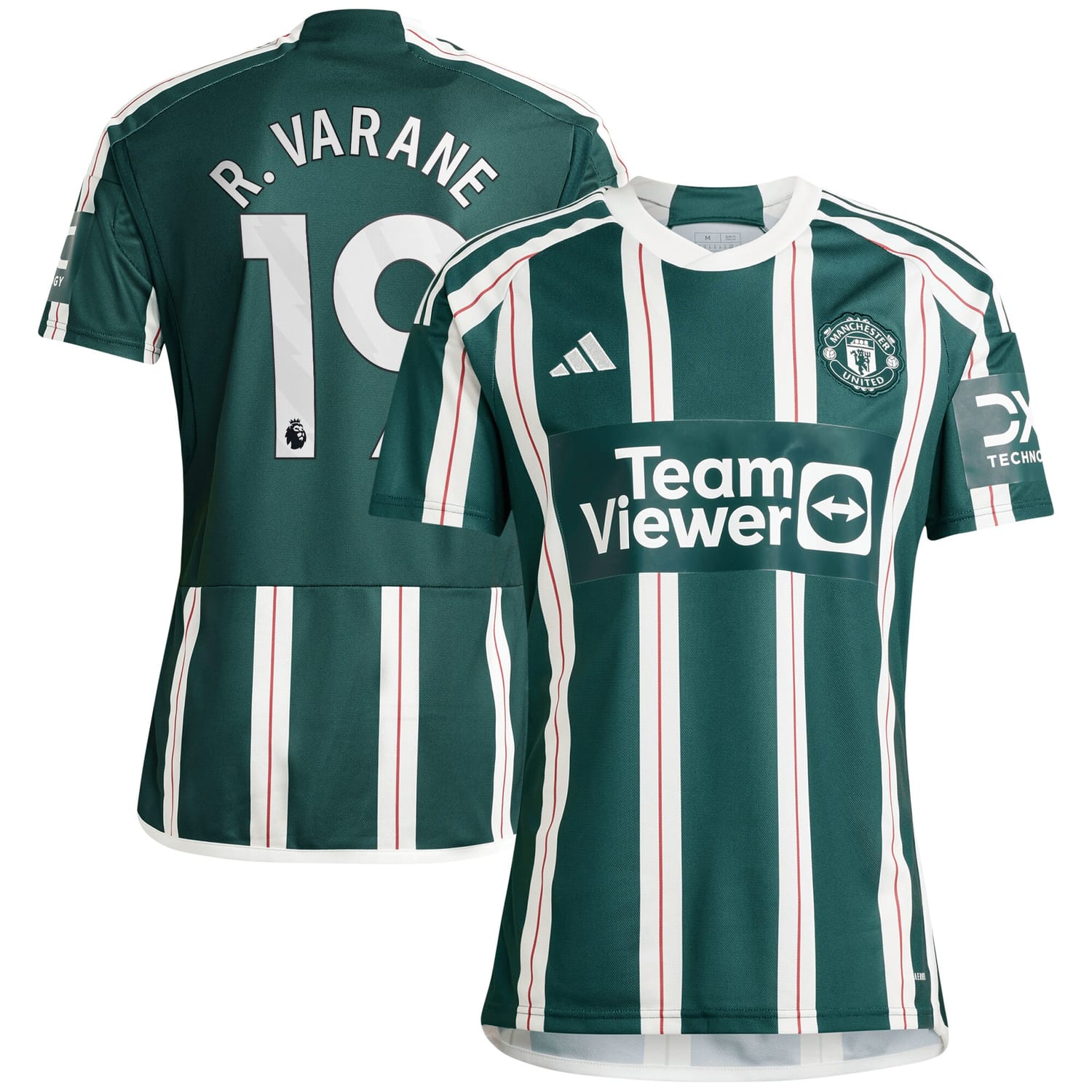 Premier League Manchester United Away Jersey Shirt 2023-24 player Raphael Varane 19 printing for Men