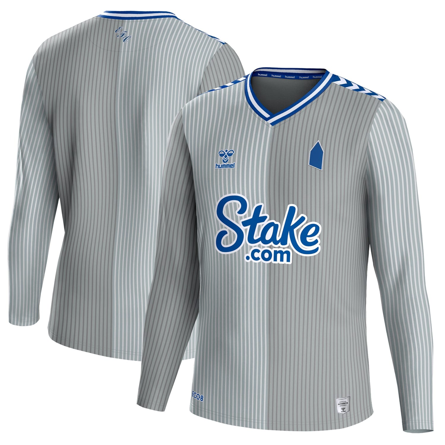 Premier League Everton Third Jersey Shirt Long Sleeve 2023-24 for Men