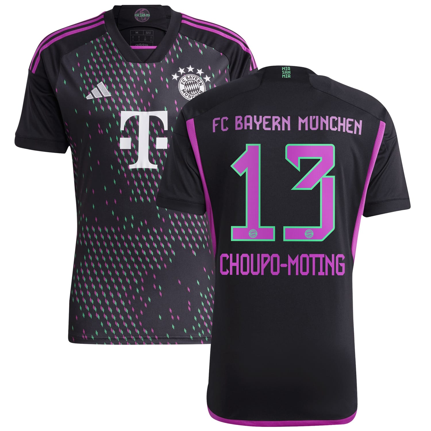 Bundesliga Bayern Munich Away Jersey Shirt 2023-24 player Eric Maxim Choupo-Moting 13 printing for Men