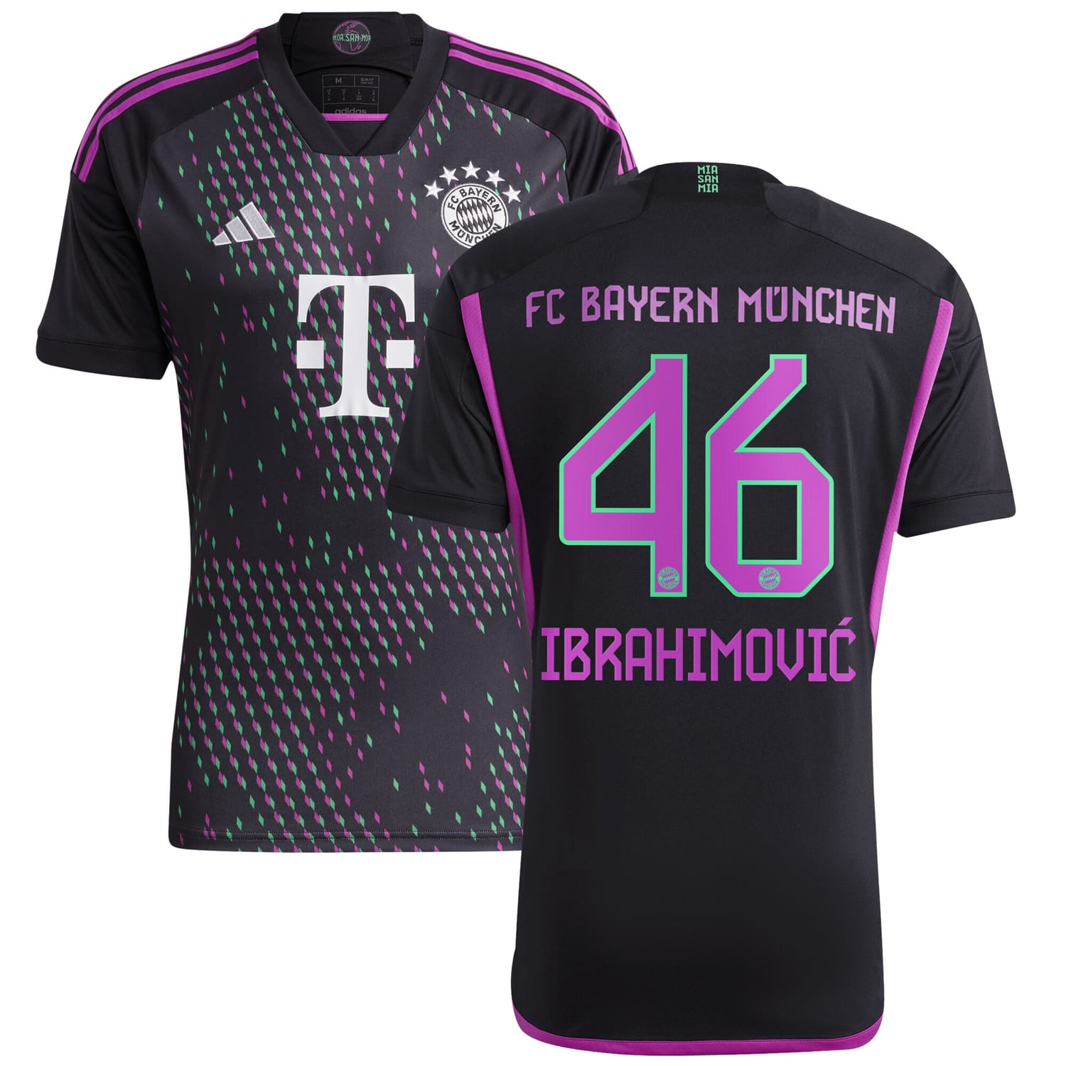 Bundesliga Bayern Munich Away Jersey Shirt 2023-24 player Arijon Ibrahimović 46 printing for Men