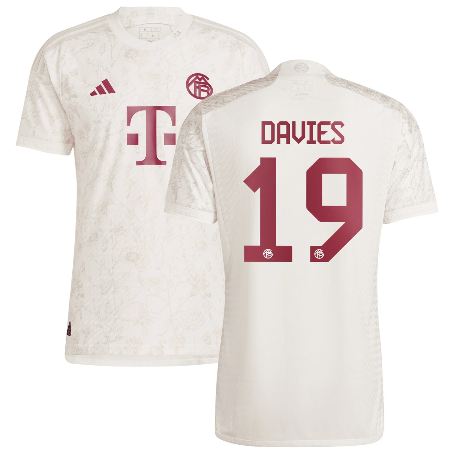 Bundesliga Bayern Munich Third Authentic Jersey Shirt 2023-24 player Alphonso Davies 19 printing for Men
