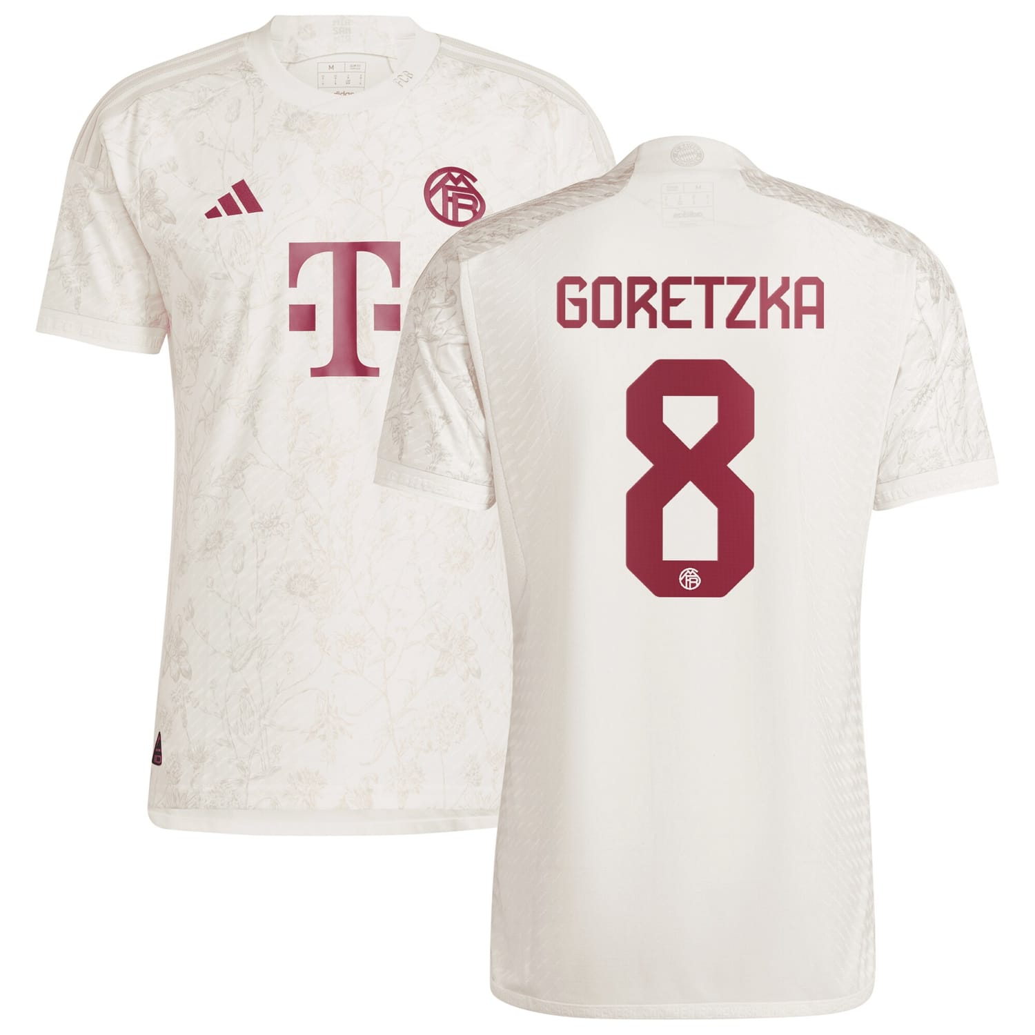 Bundesliga Bayern Munich Third Authentic Jersey Shirt 2023-24 player Leon Goretzka 8 printing for Men