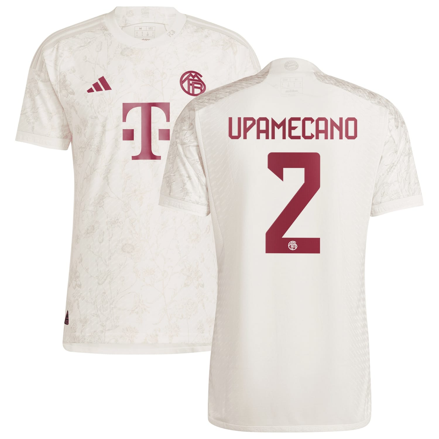 Bundesliga Bayern Munich Third Authentic Jersey Shirt 2023-24 player Dayot Upamecano 2 printing for Men