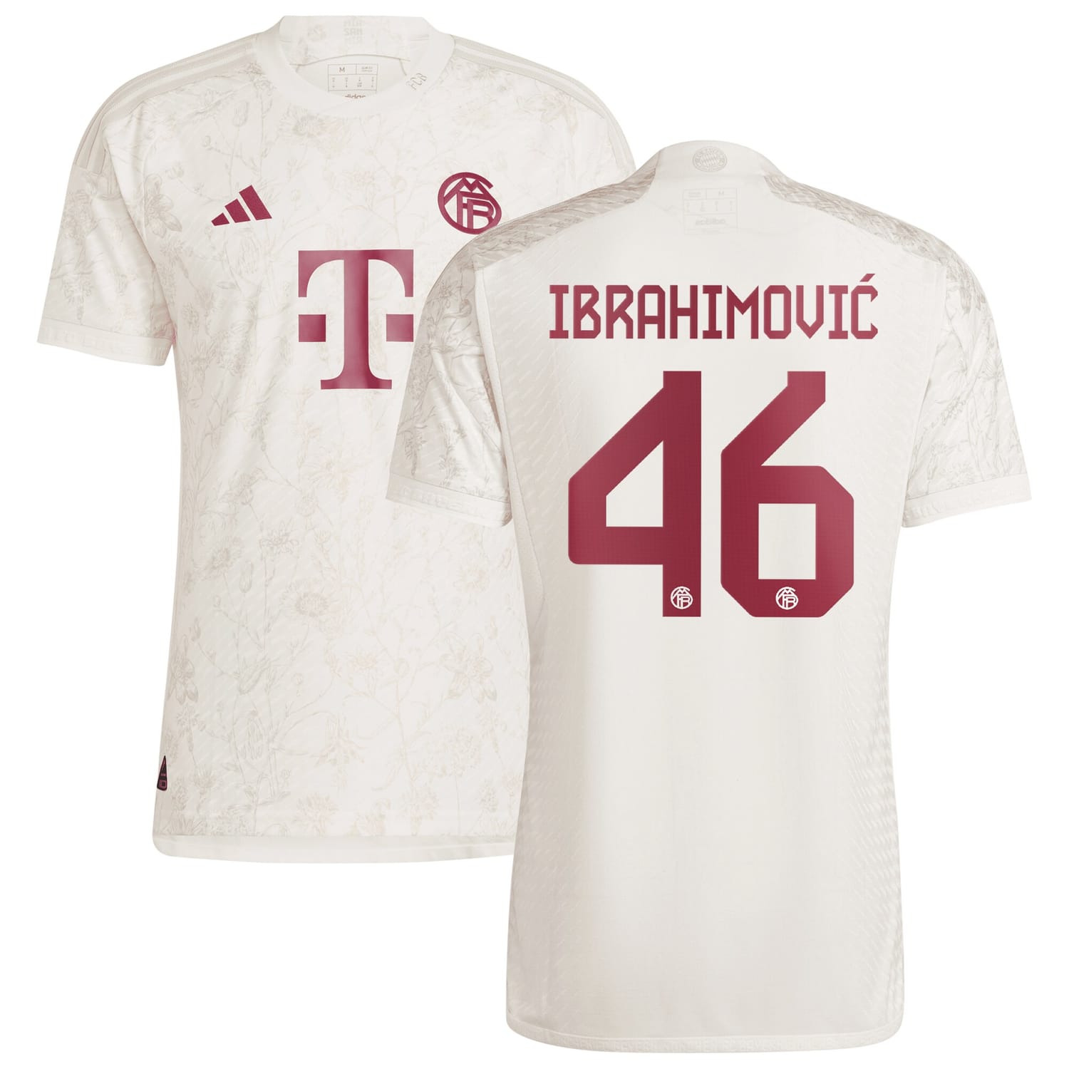 Bundesliga Bayern Munich Third Authentic Jersey Shirt 2023-24 player Ibrahimovic 46 printing for Men