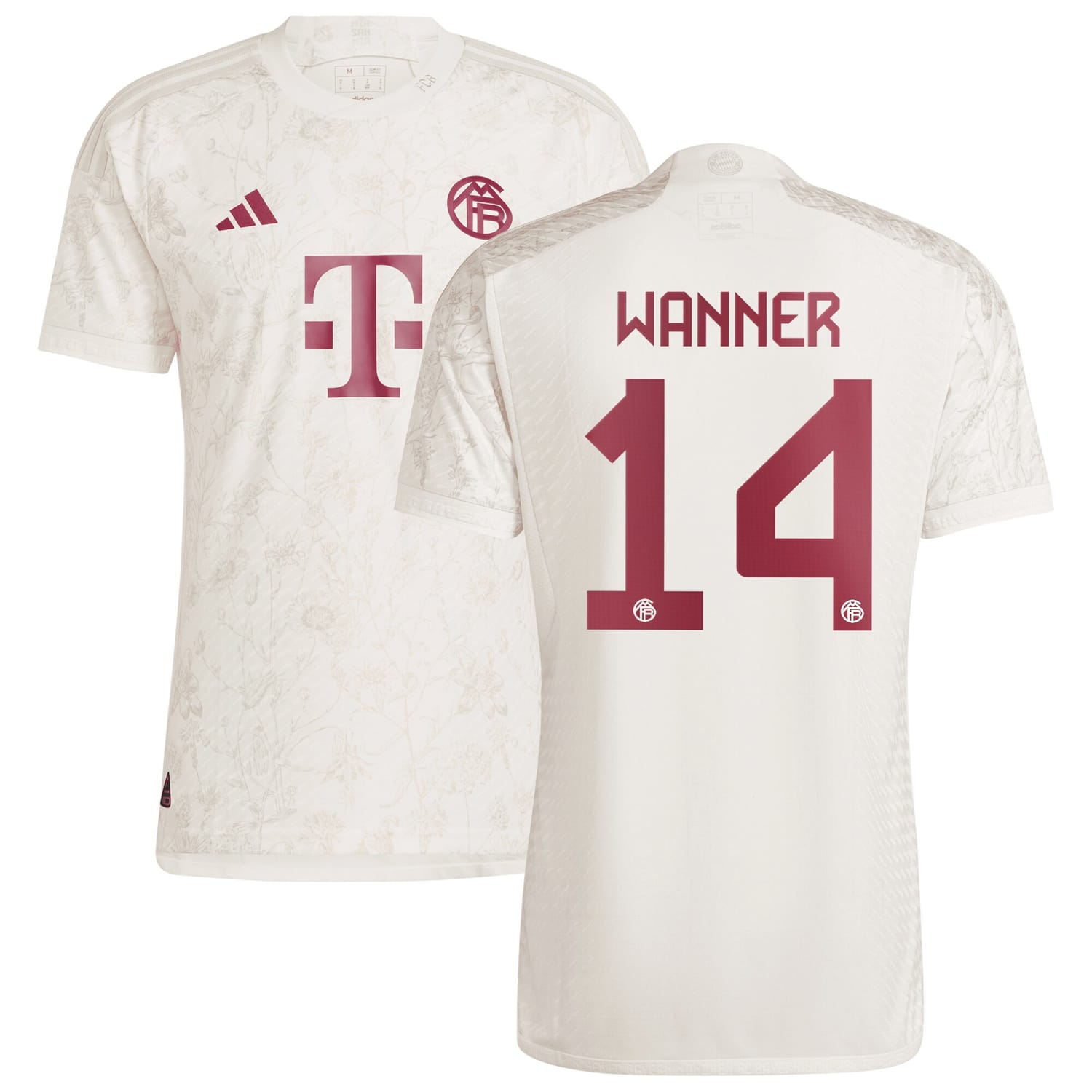 Bundesliga Bayern Munich Third Authentic Jersey Shirt 2023-24 player Paul Wanner 14 printing for Men