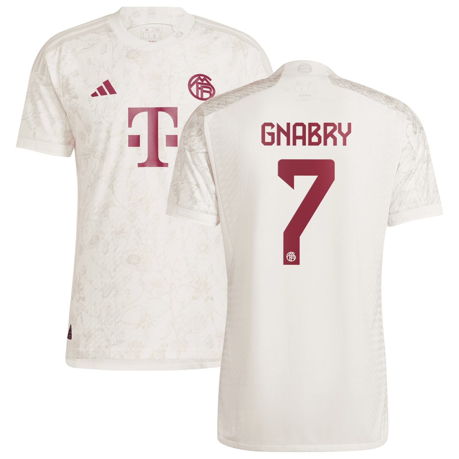 Bundesliga Bayern Munich Third Authentic Jersey Shirt 2023-24 player Serge Gnabry 7 printing for Men