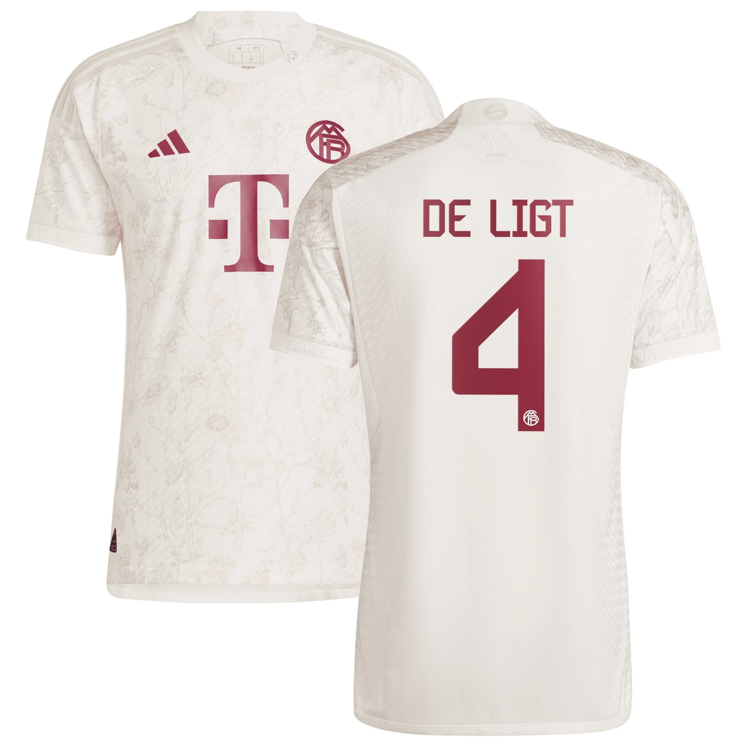 Bundesliga Bayern Munich Third Authentic Jersey Shirt 2023-24 player Matthijs de Ligt 4 printing for Men