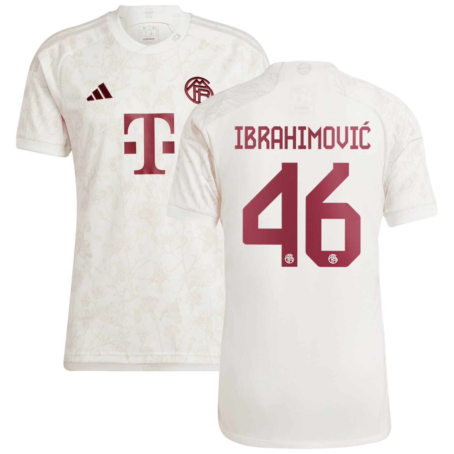 Bundesliga Bayern Munich Third Jersey Shirt 2023-24 player Ibrahimovic 46 printing for Men
