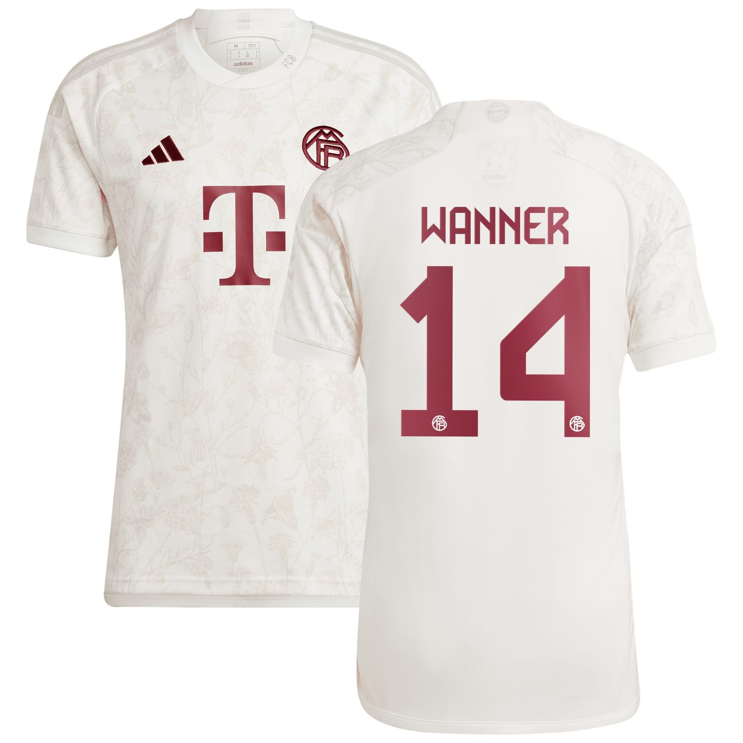 Bundesliga Bayern Munich Third Jersey Shirt 2023-24 player Paul Wanner 14 printing for Men