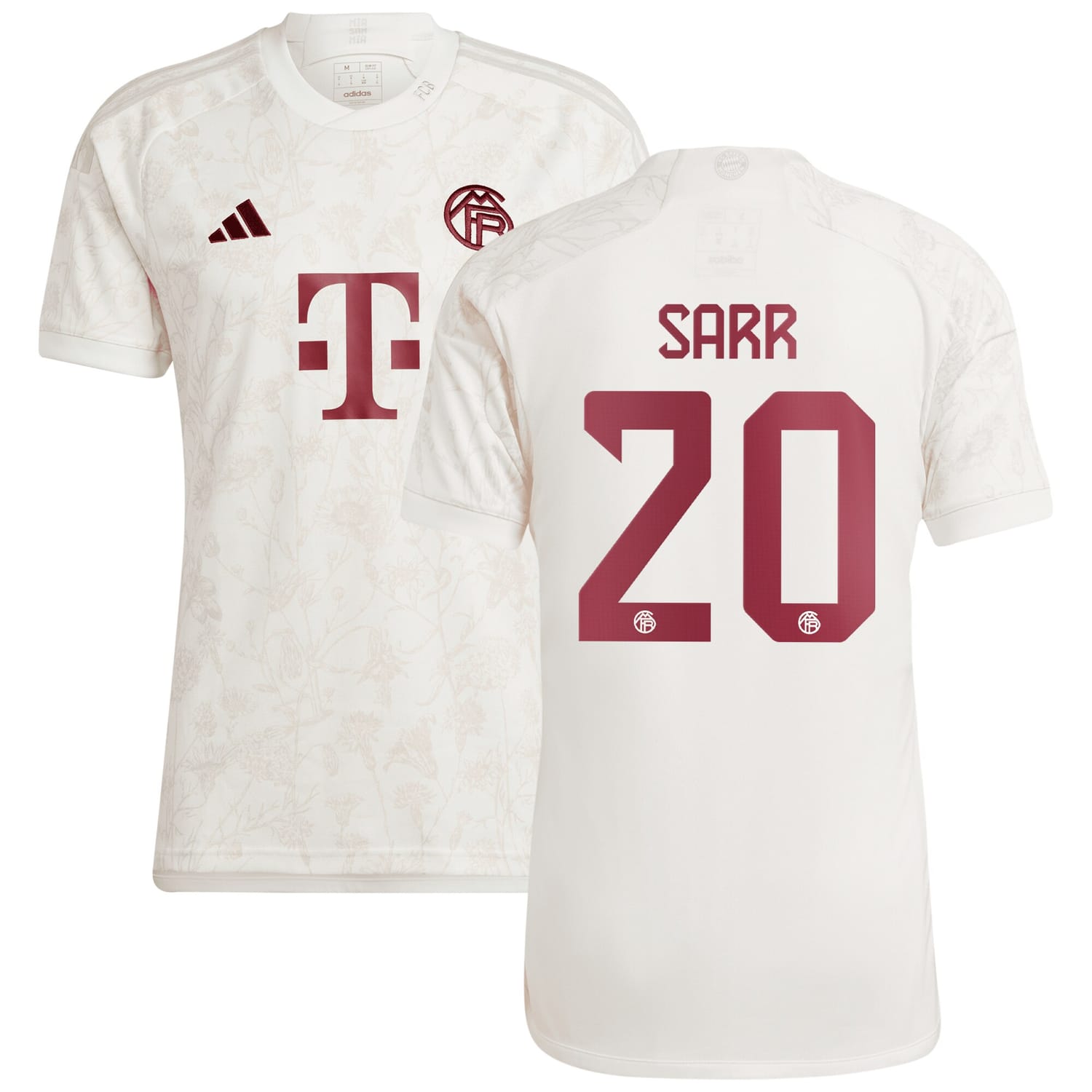Bundesliga Bayern Munich Third Jersey Shirt 2023-24 player Bouna Sarr 20 printing for Men