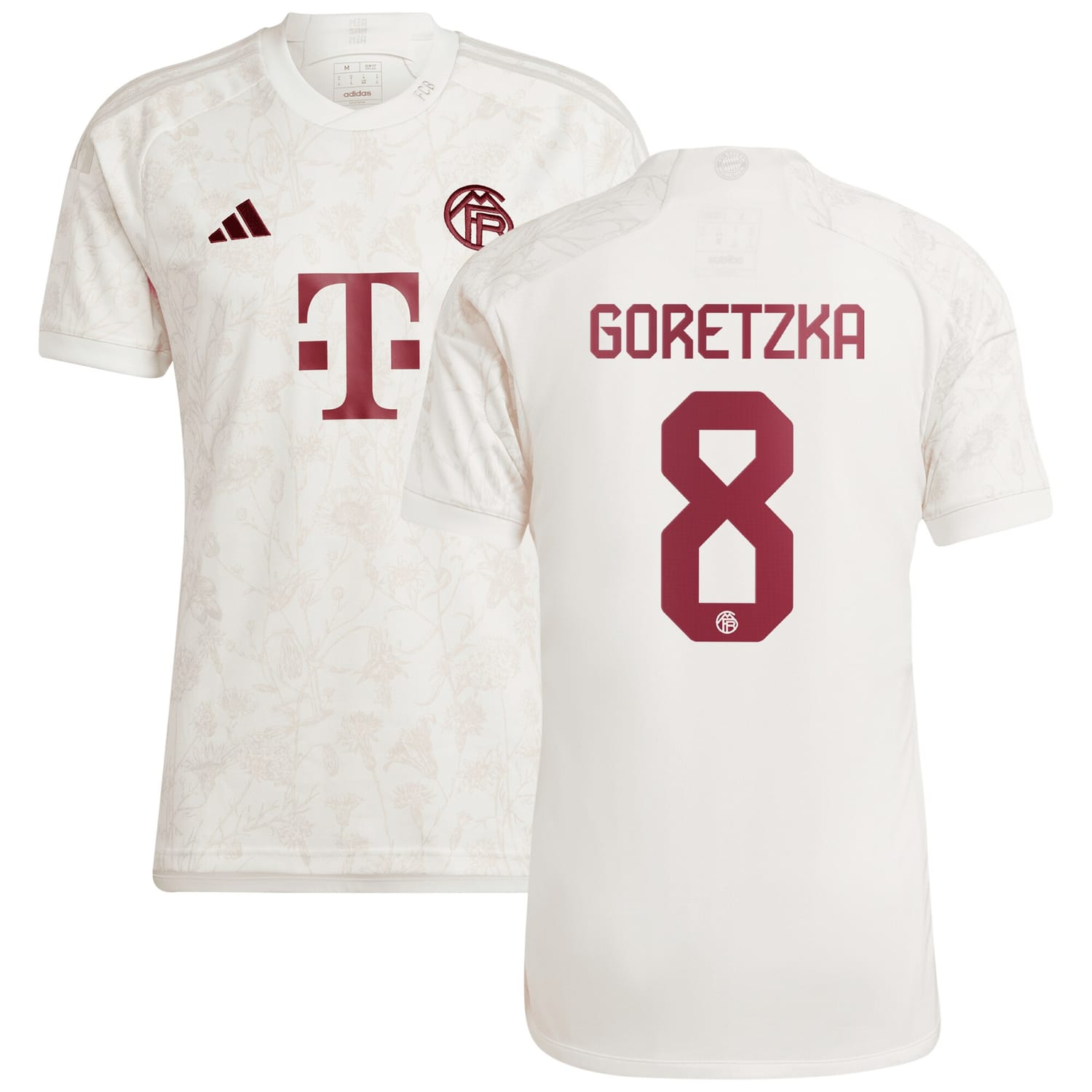 Bundesliga Bayern Munich Third Jersey Shirt 2023-24 player Leon Goretzka 8 printing for Men