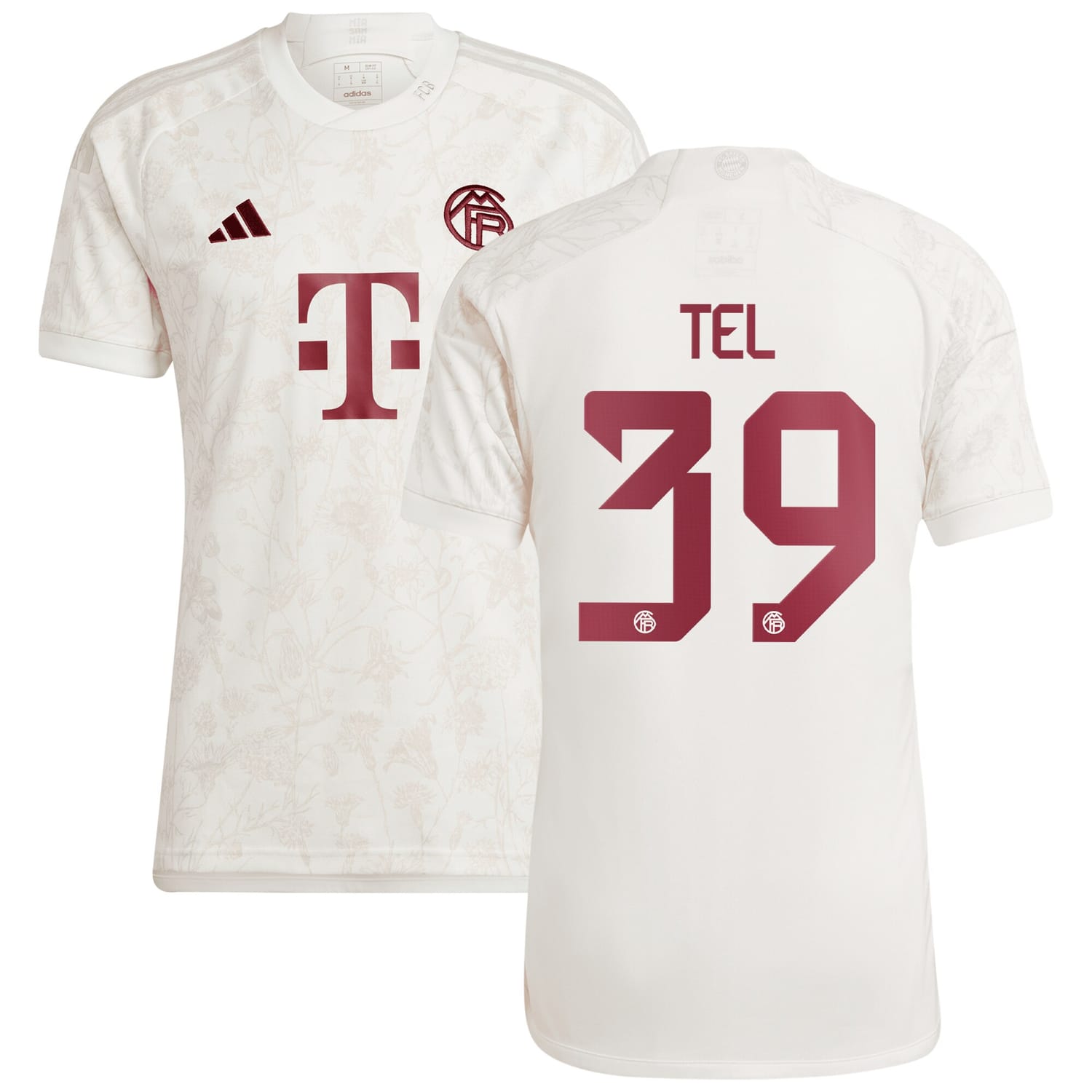 Bundesliga Bayern Munich Third Jersey Shirt 2023-24 player Tel 39 printing for Men