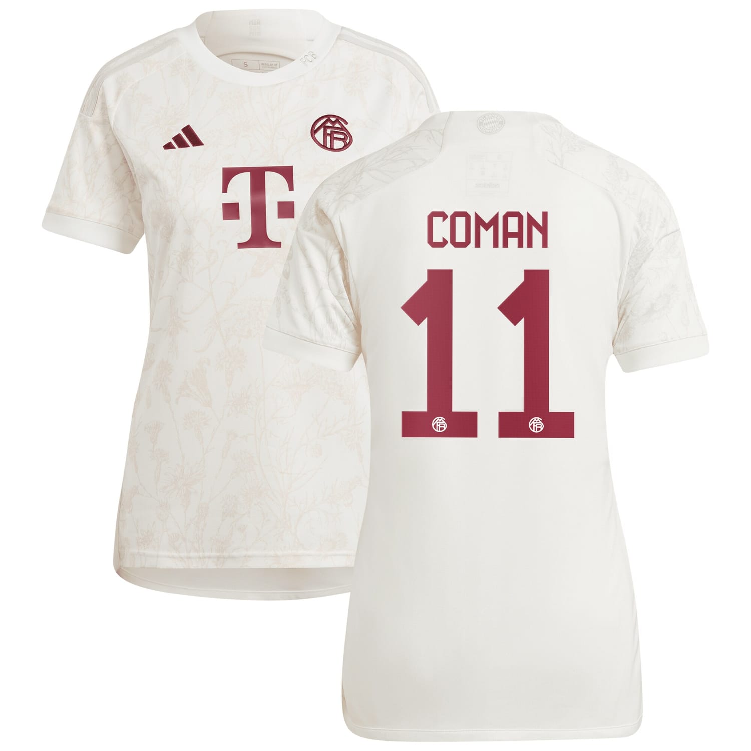 Bundesliga Bayern Munich Third Jersey Shirt 2023-24 player Kingsley Coman 11 printing for Women