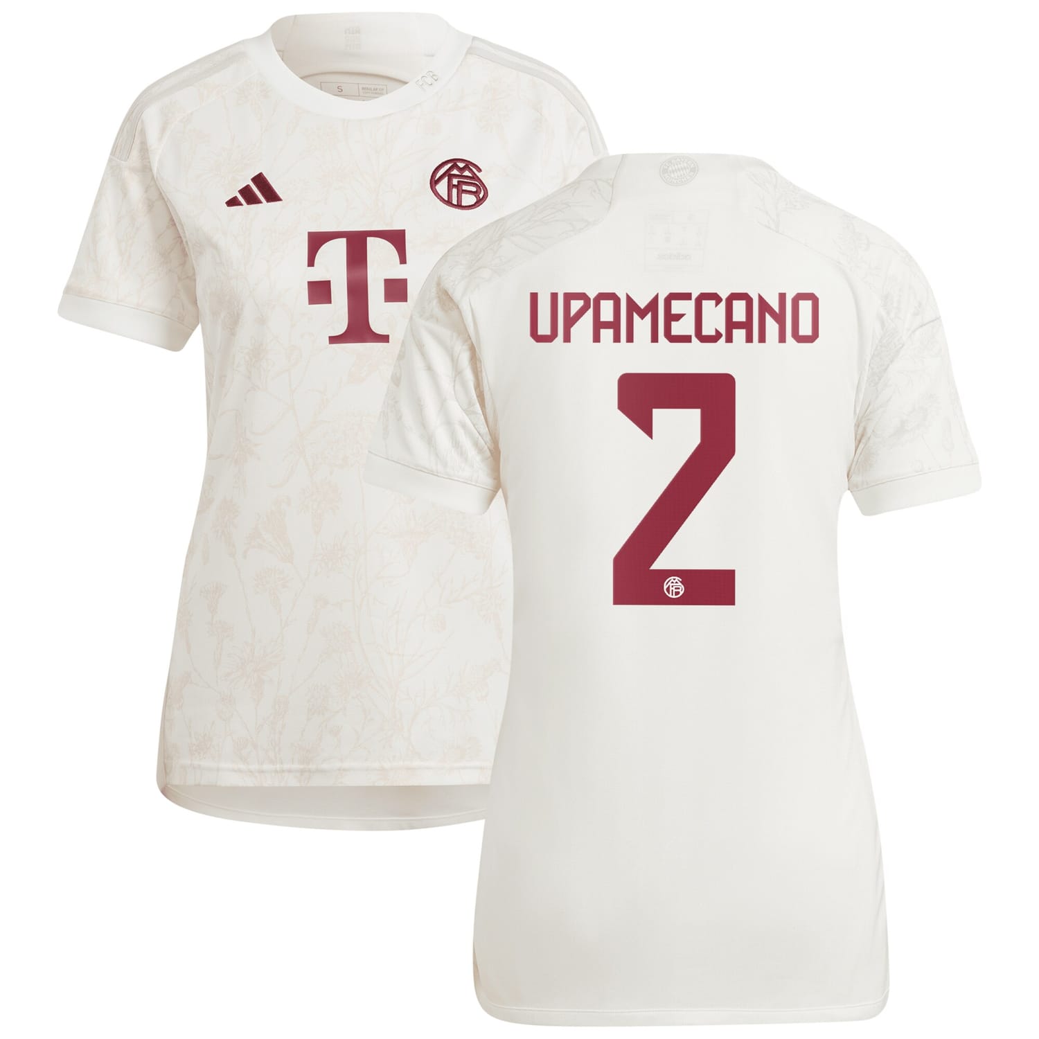Bundesliga Bayern Munich Third Jersey Shirt 2023-24 player Dayot Upamecano 2 printing for Women