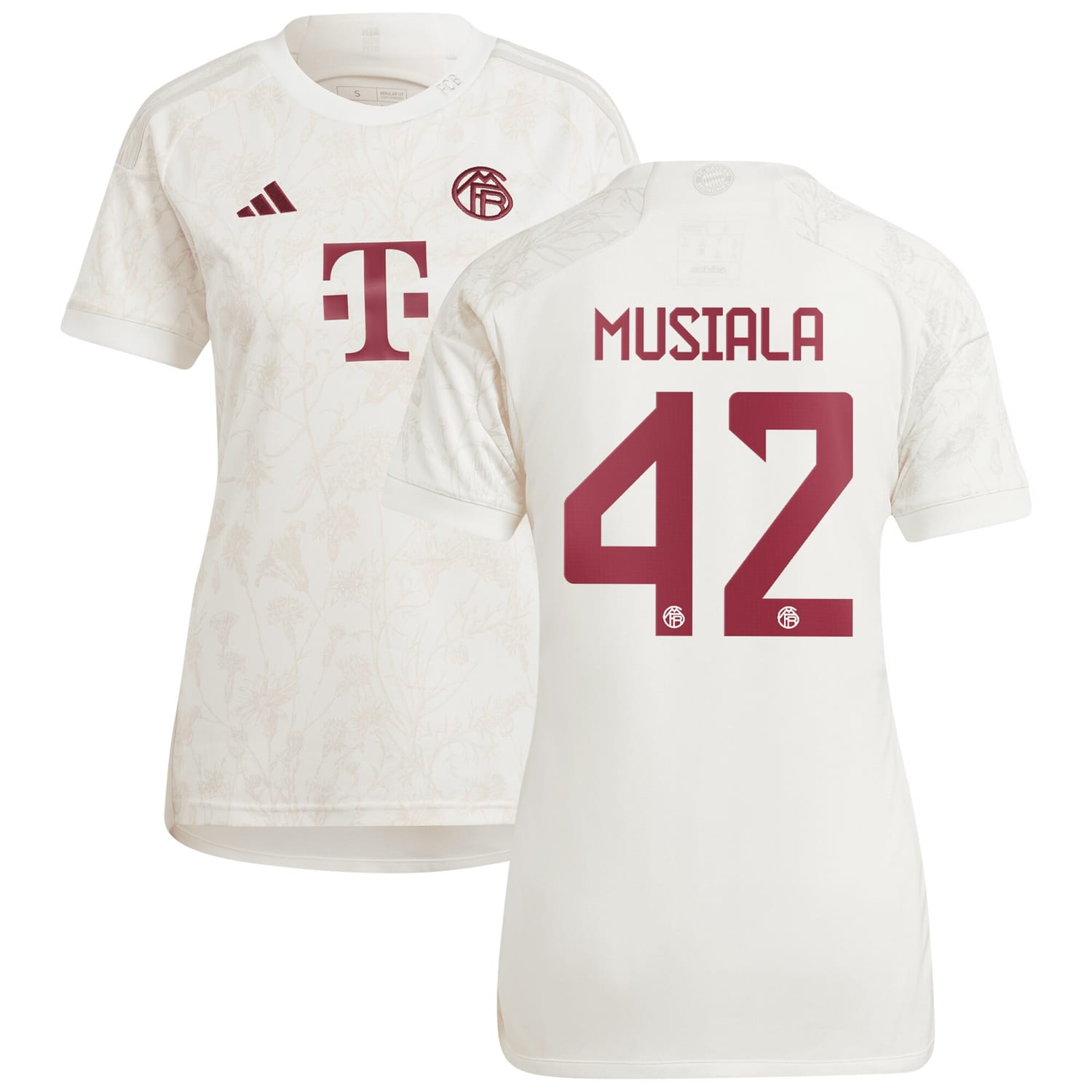 Bundesliga Bayern Munich Third Jersey Shirt 2023-24 player Jamal Musiala 42 printing for Women