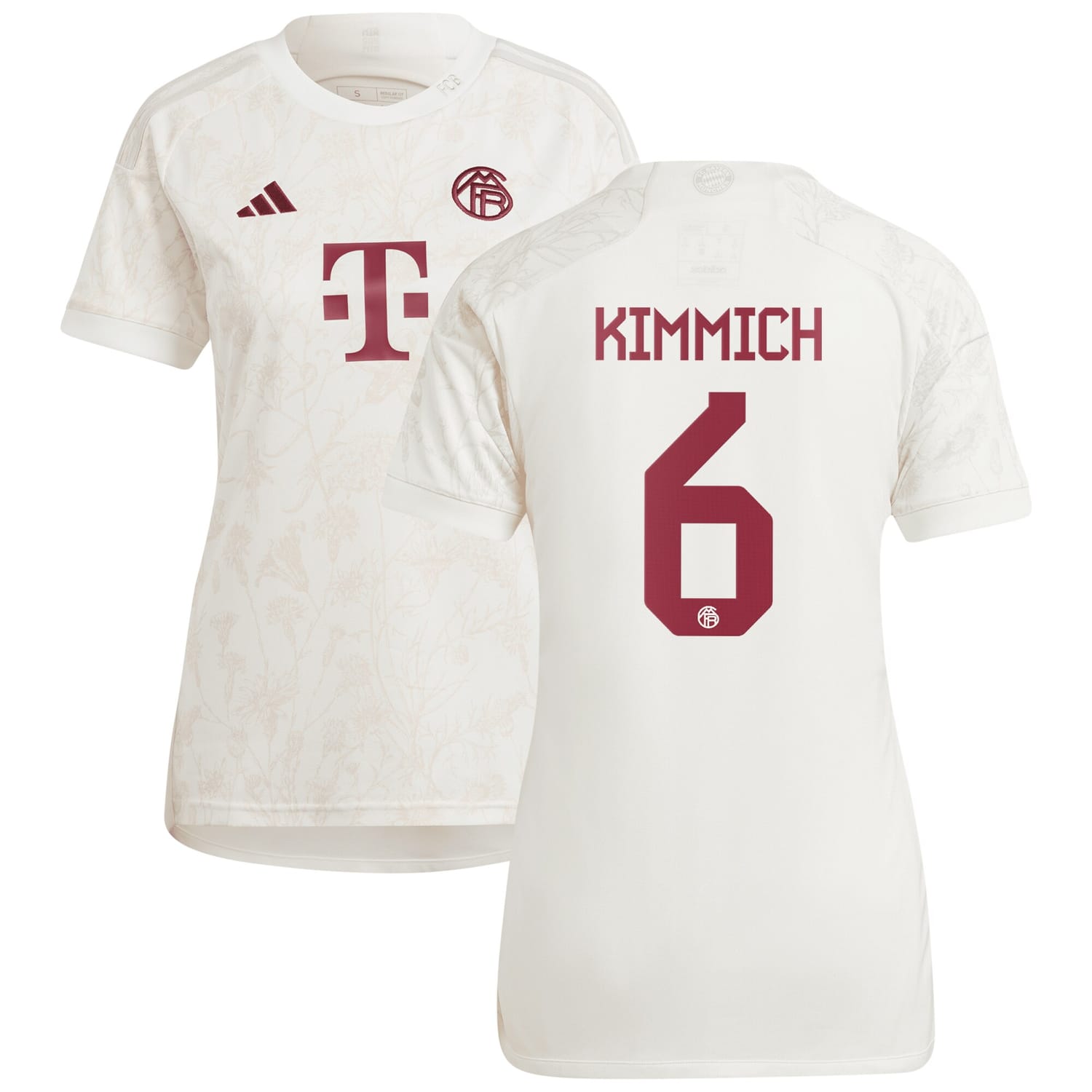 Bundesliga Bayern Munich Third Jersey Shirt 2023-24 player Joshua Kimmich 6 printing for Women