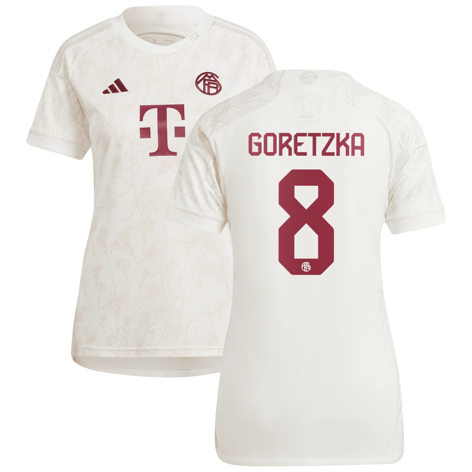 Bundesliga Bayern Munich Third Jersey Shirt 2023-24 player Leon Goretzka 8 printing for Women