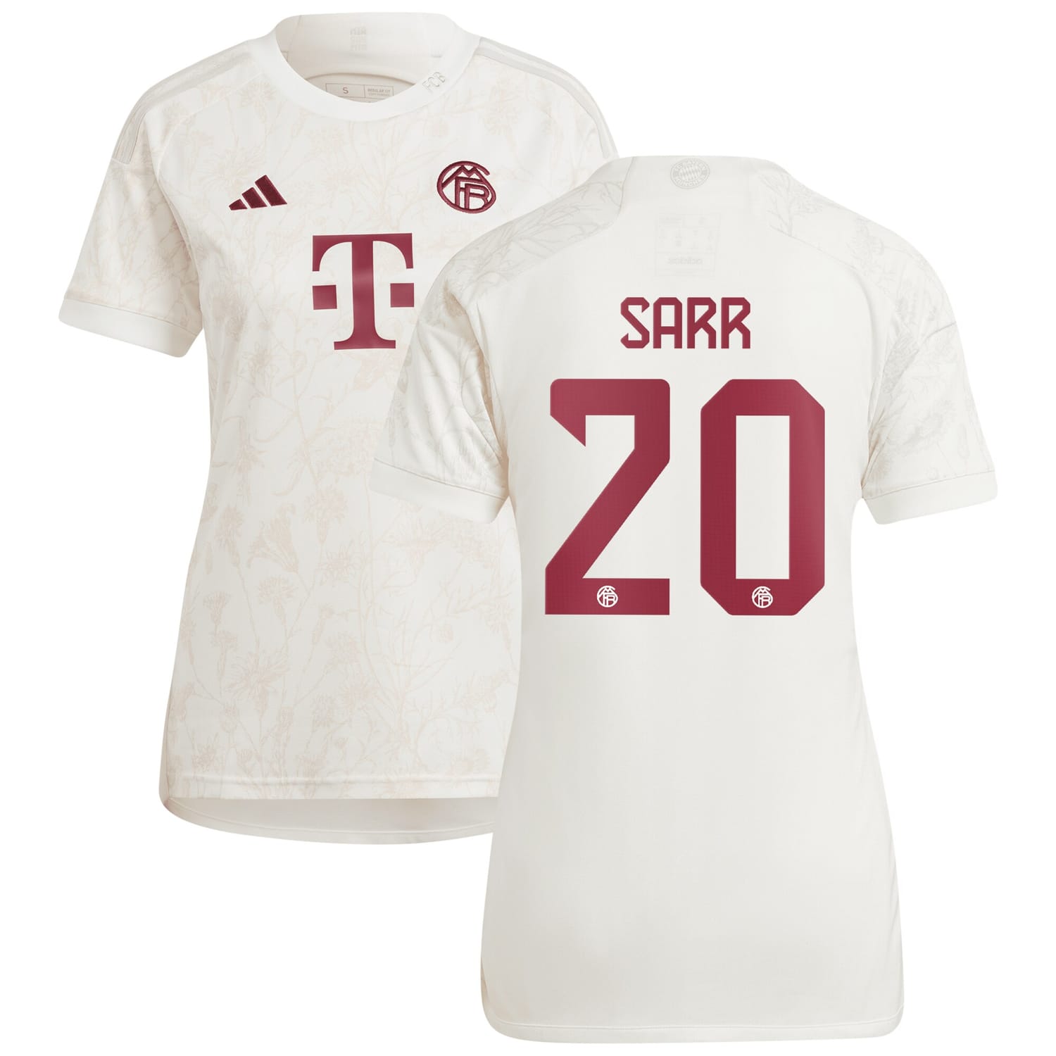 Bundesliga Bayern Munich Third Jersey Shirt 2023-24 player Bouna Sarr 20 printing for Women
