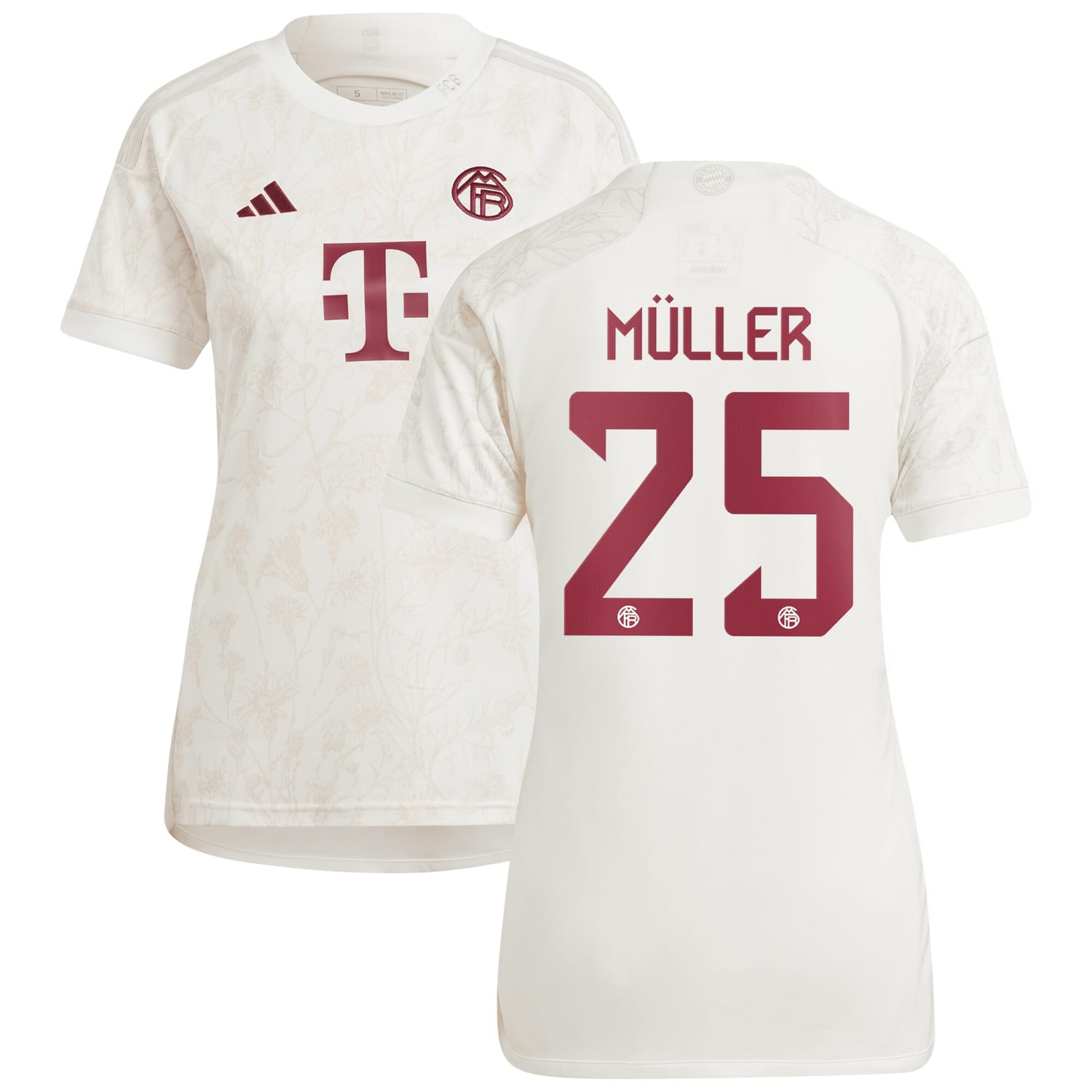 Bundesliga Bayern Munich Third Jersey Shirt 2023-24 player Thomas Müller 25 printing for Women