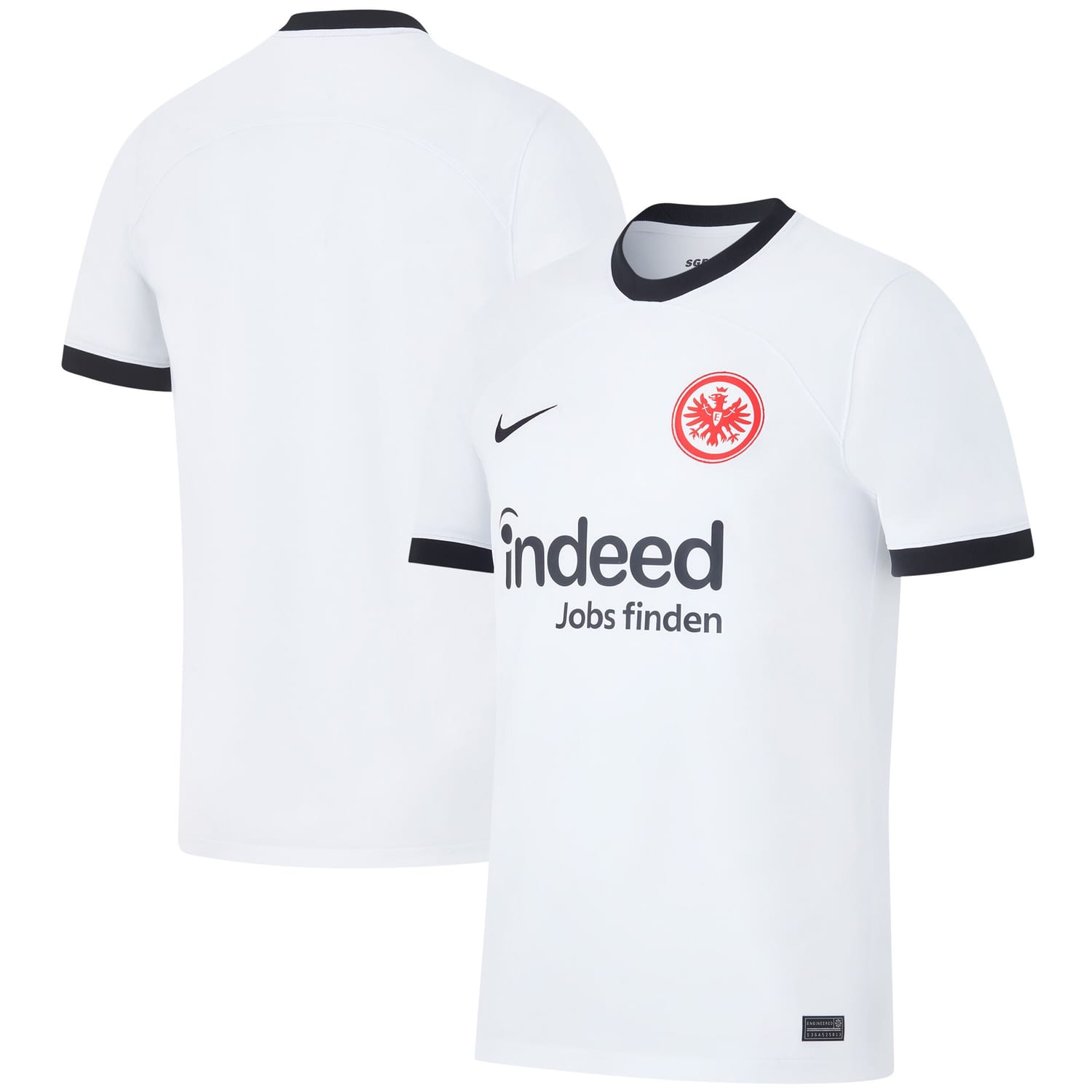 Bundesliga Eintracht Frankfurt Jersey Shirt 2023-24 for Men