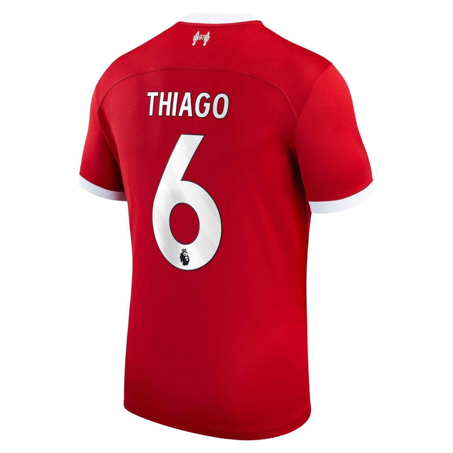 Premier League Liverpool Home Jersey Shirt 2023-24 player Thiago 6 printing for Men