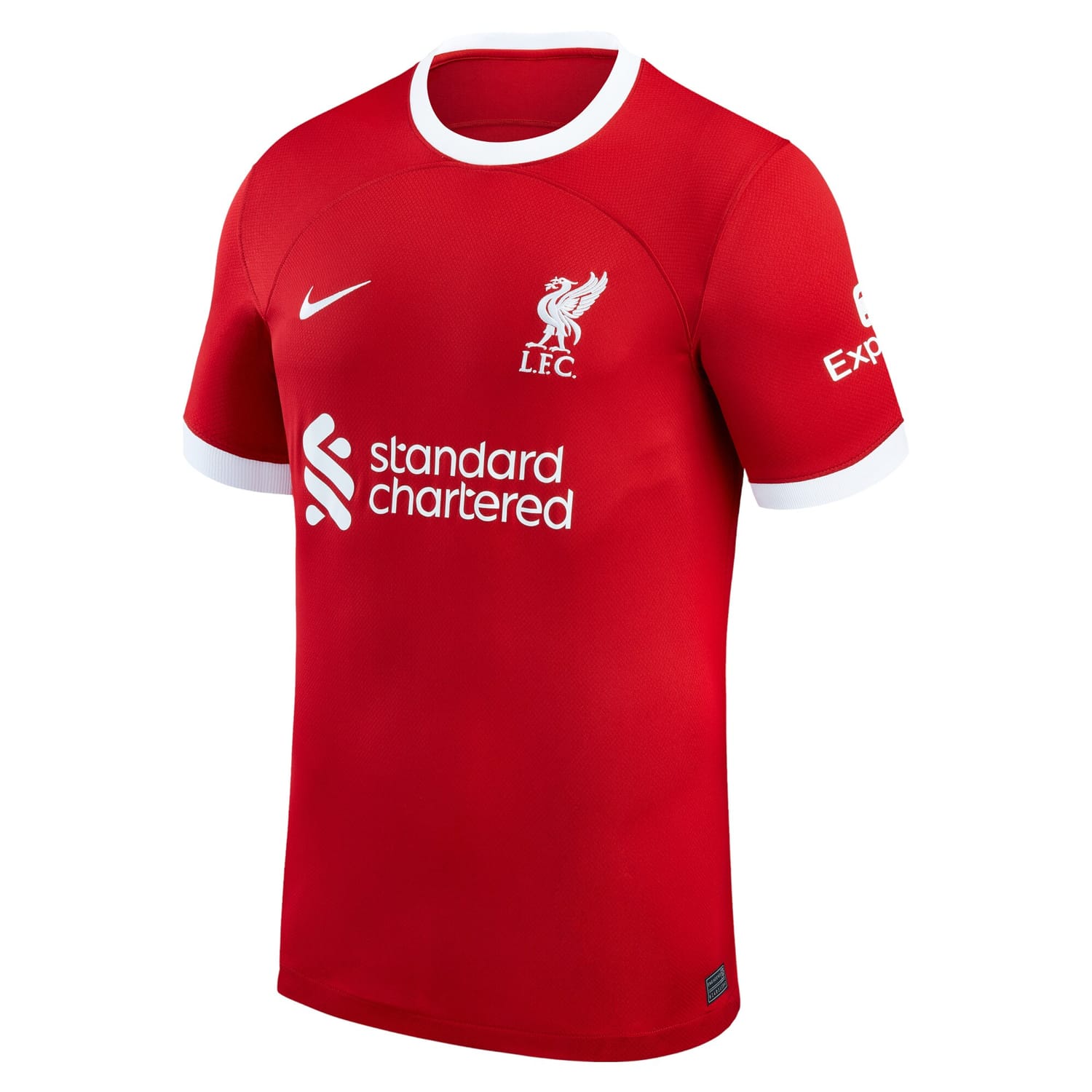 Premier League Liverpool Home Jersey Shirt 2023-24 player Virgil van Dijk 4 printing for Men