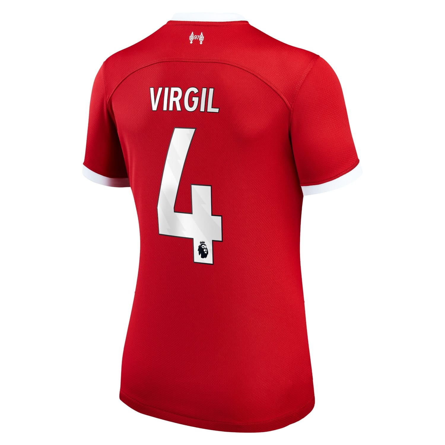 Premier League Liverpool Home Jersey Shirt 2023-24 player Virgil van Dijk 4 printing for Women