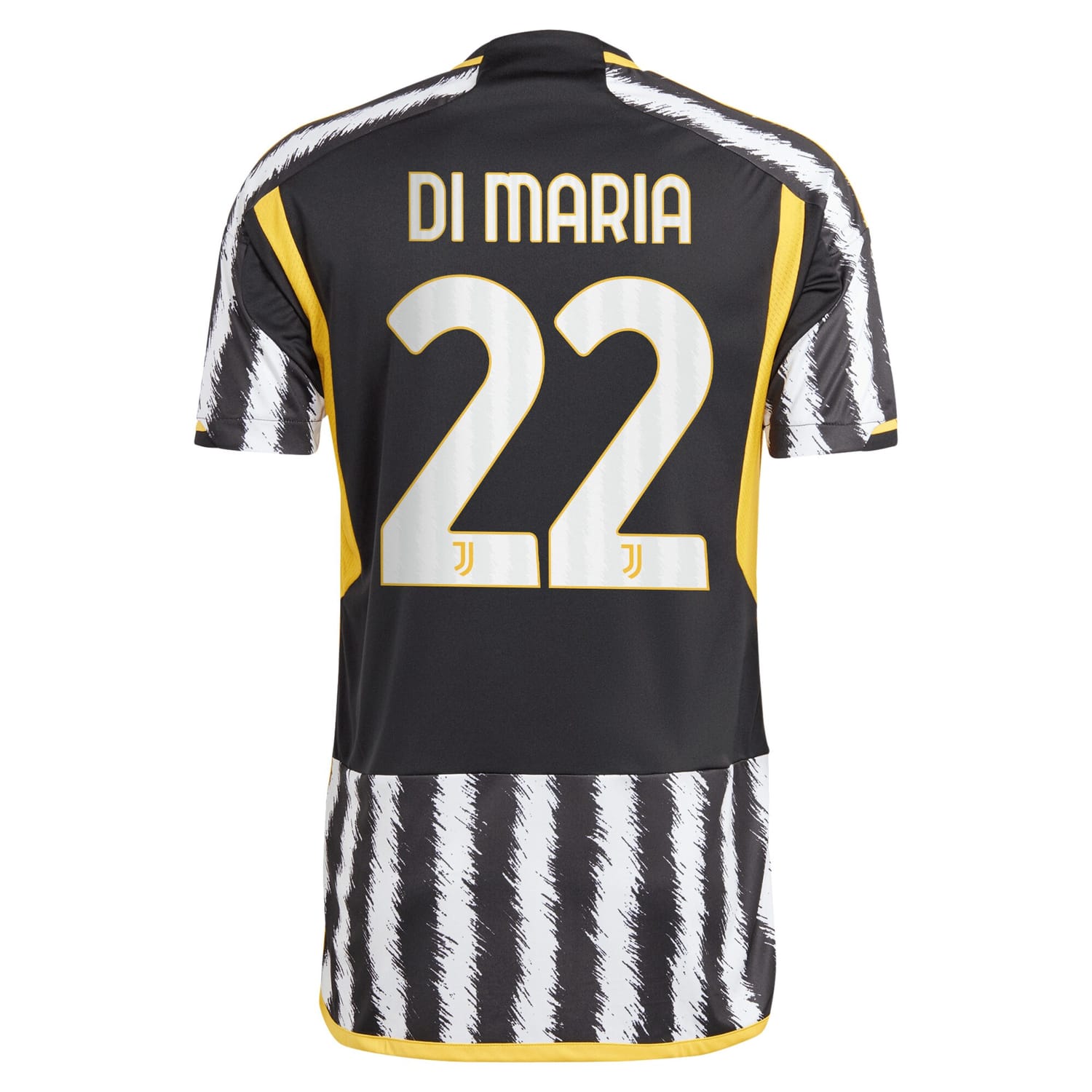 Serie A Juventus Home Jersey Shirt 2023-24 player Angel Di Maria 22 printing for Men