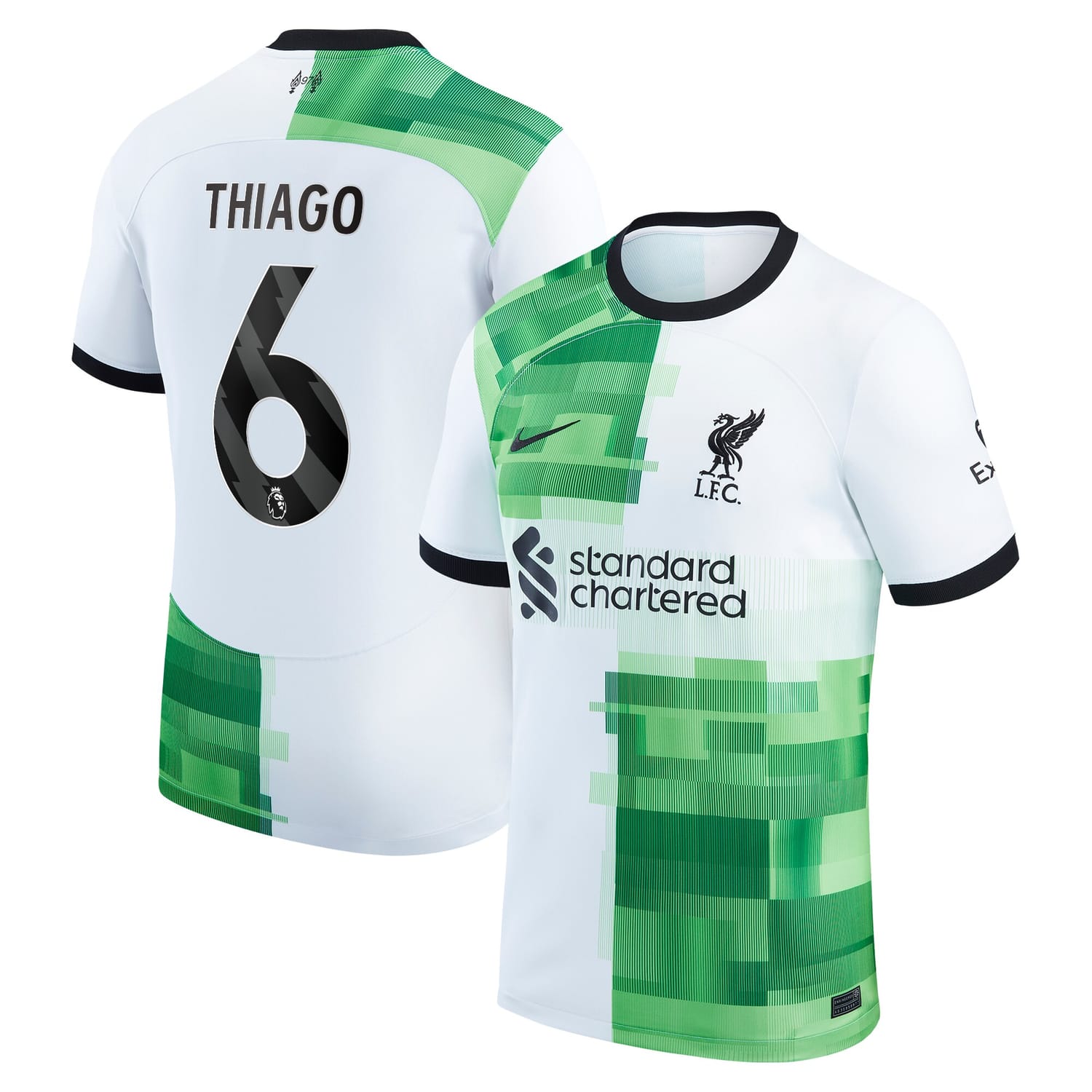 Premier League Liverpool Away Jersey Shirt 2023-24 player Thiago Alcantara 6 printing for Men