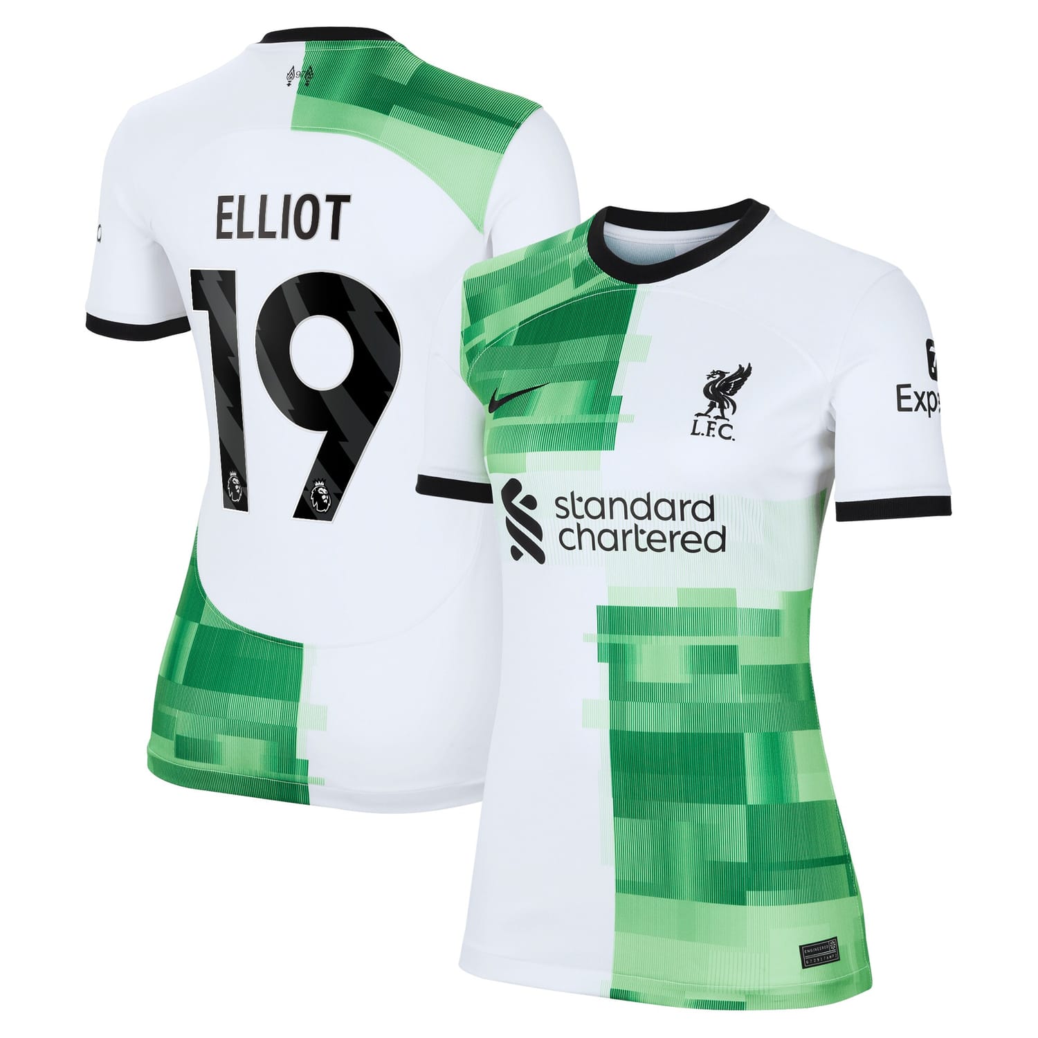 Premier League Liverpool Away Jersey Shirt 2023-24 player Harvey Elliott 19 printing for Women