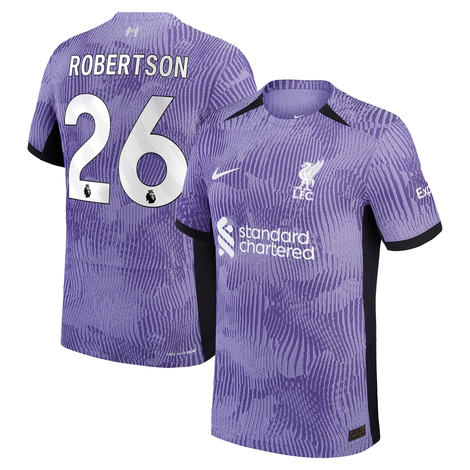 Premier League Liverpool Third Authentic Jersey Shirt 2023-24 player Andrew Robertson 26 printing for Men