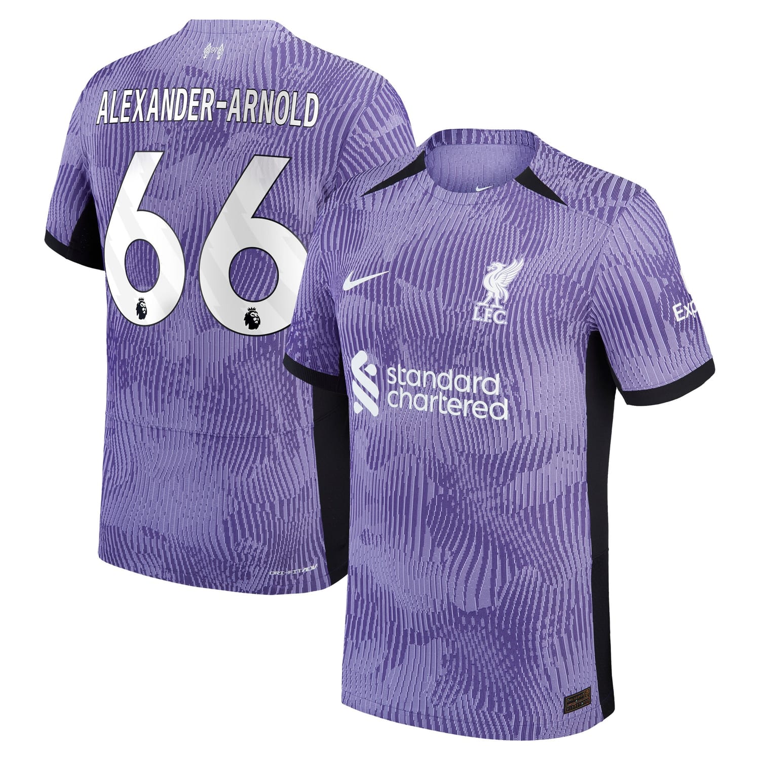 Premier League Liverpool Third Authentic Jersey Shirt 2023-24 player Trent Alexander-Arnold 66 printing for Men
